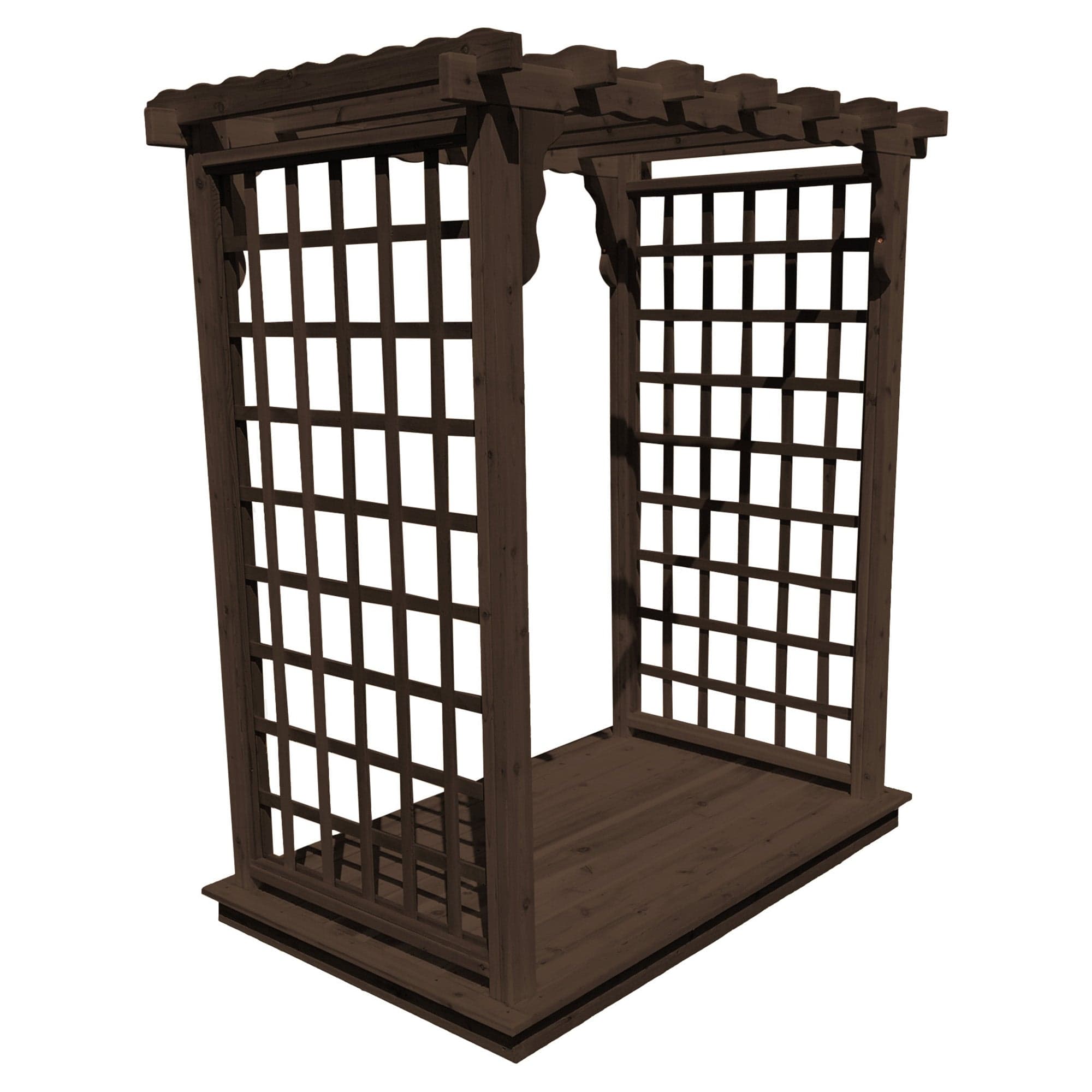 Heritage Lawncraft Bainbridge Cedar Garden Arbor