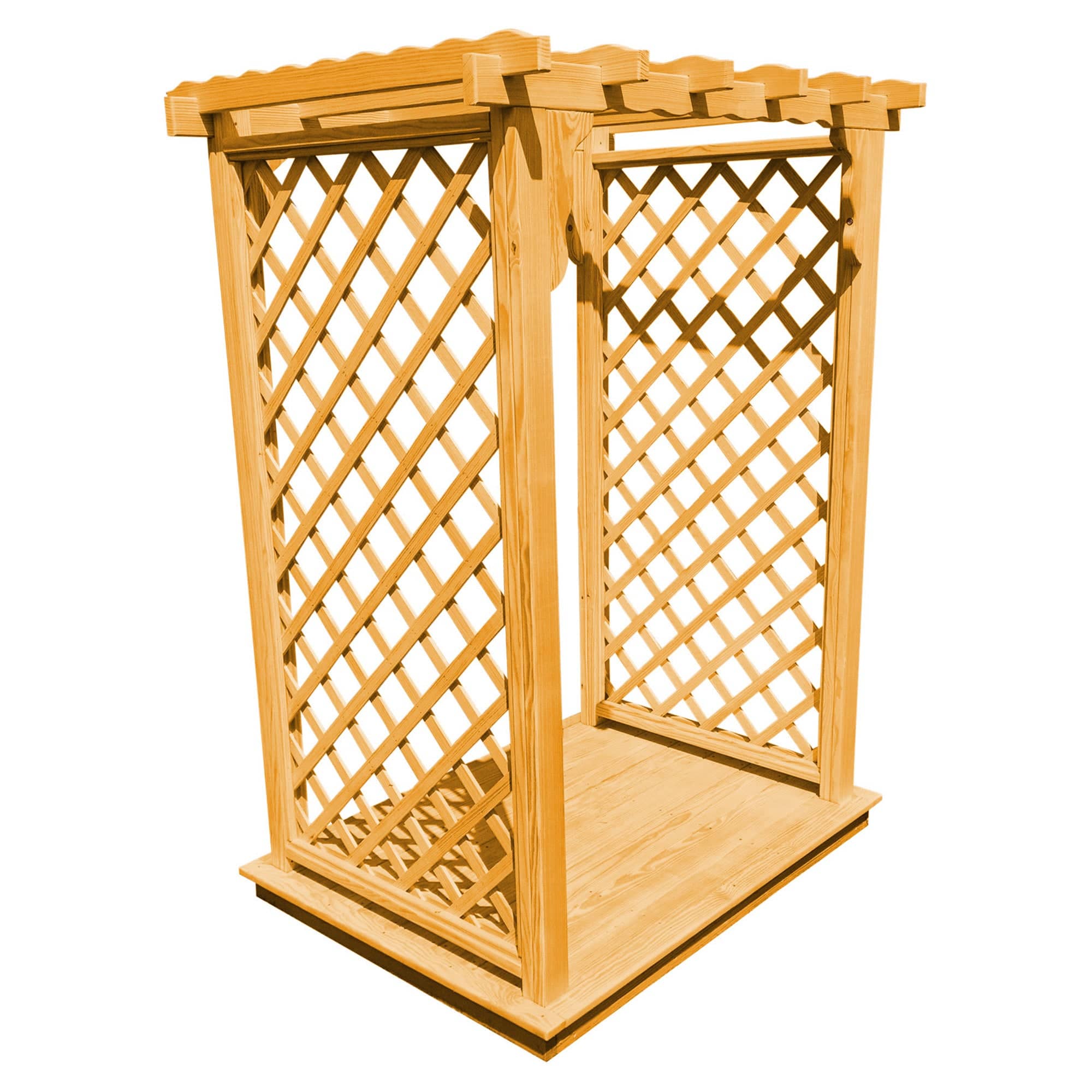 Heritage Lawncraft Manchester Pressure Treated Wooden Garden Arbor