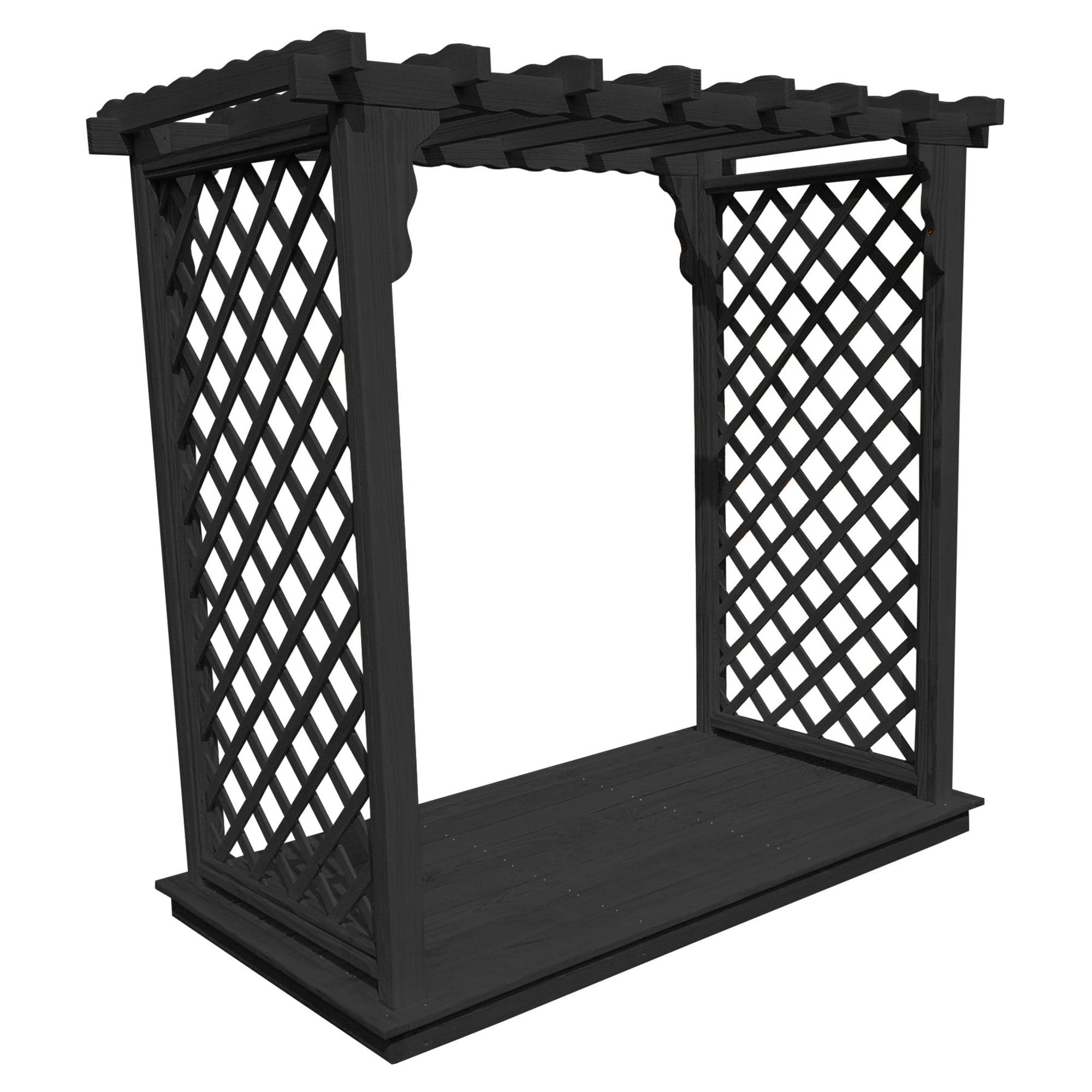 Heritage Lawncraft Manchester Pressure Treated Wooden Garden Arbor