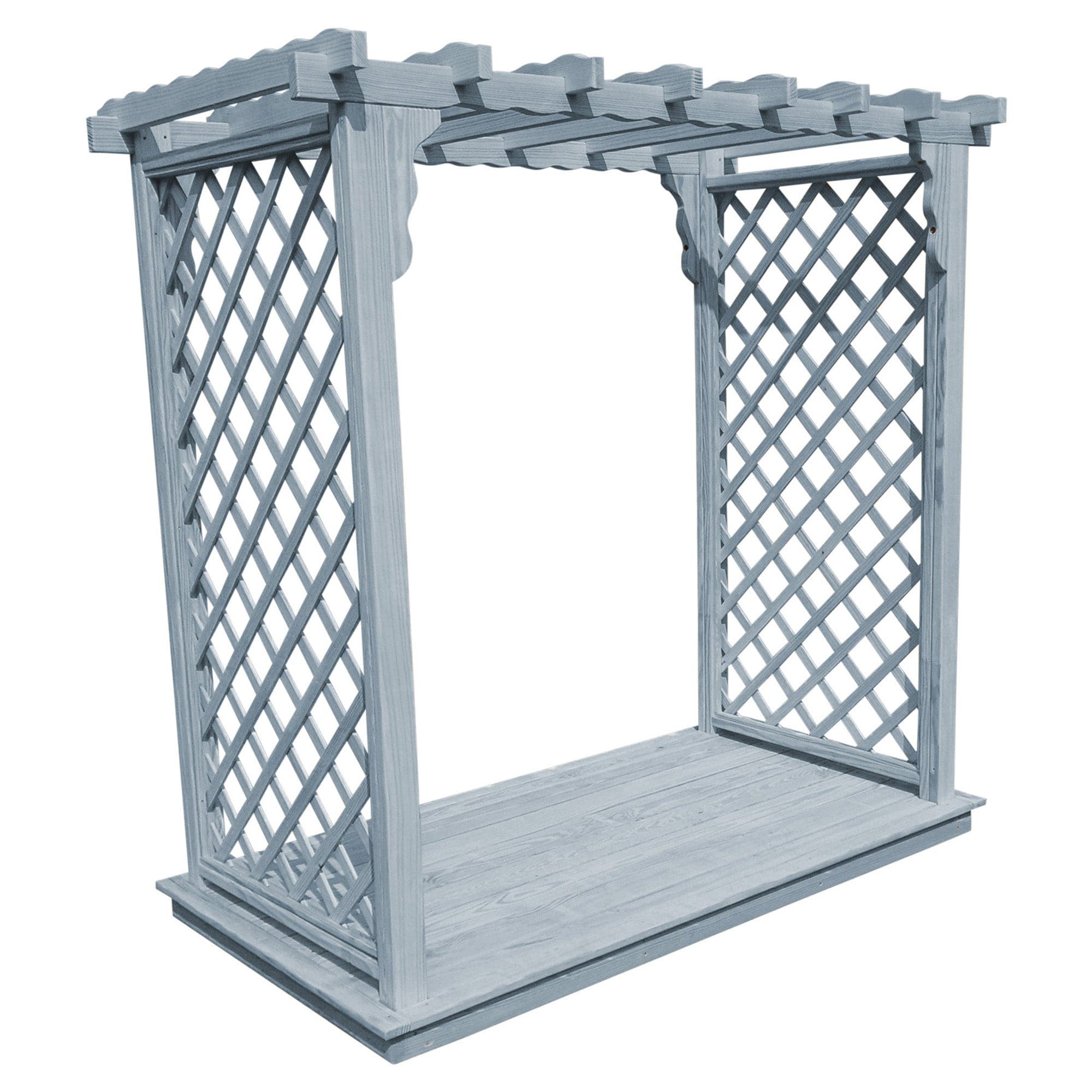 Heritage Lawncraft Manchester Pressure Treated Wooden Garden Arbor