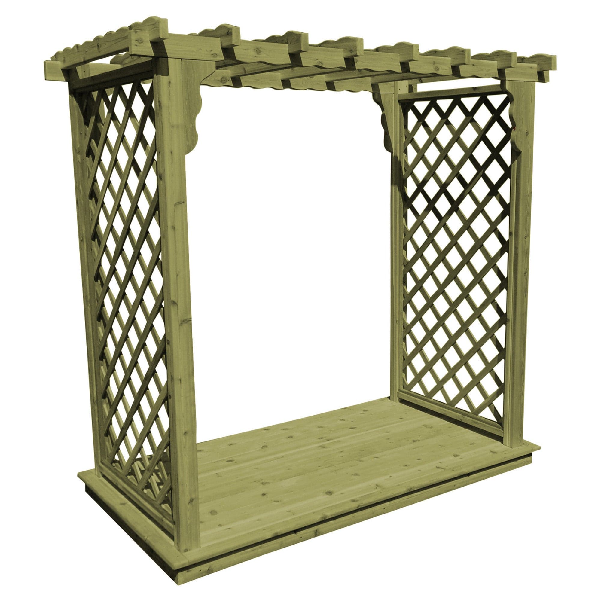 Heritage Lawncraft Manchester Cedar Garden Arbor