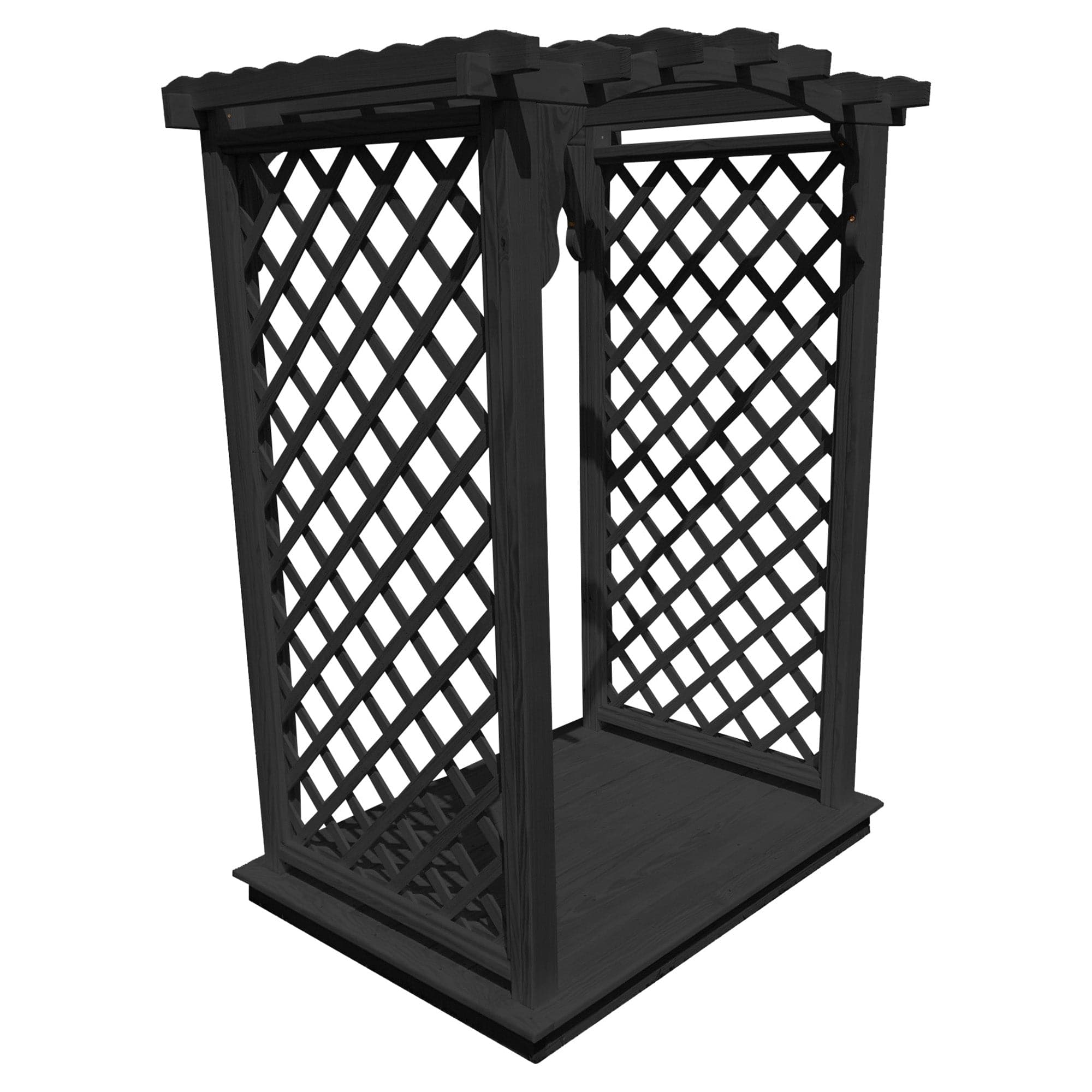 Heritage Lawncraft Newberry Pressure Treated Wooden Garden Arbor