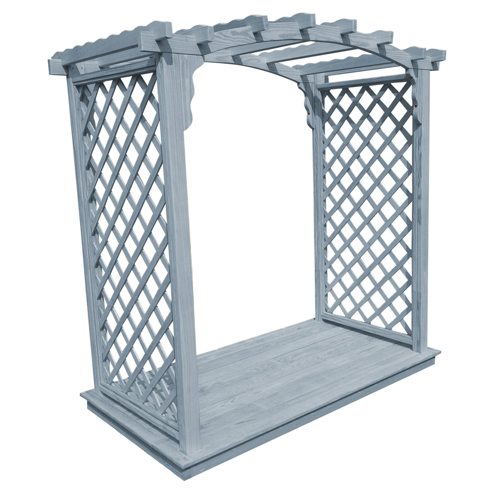 Heritage Lawncraft Newberry Pressure Treated Wooden Garden Arbor