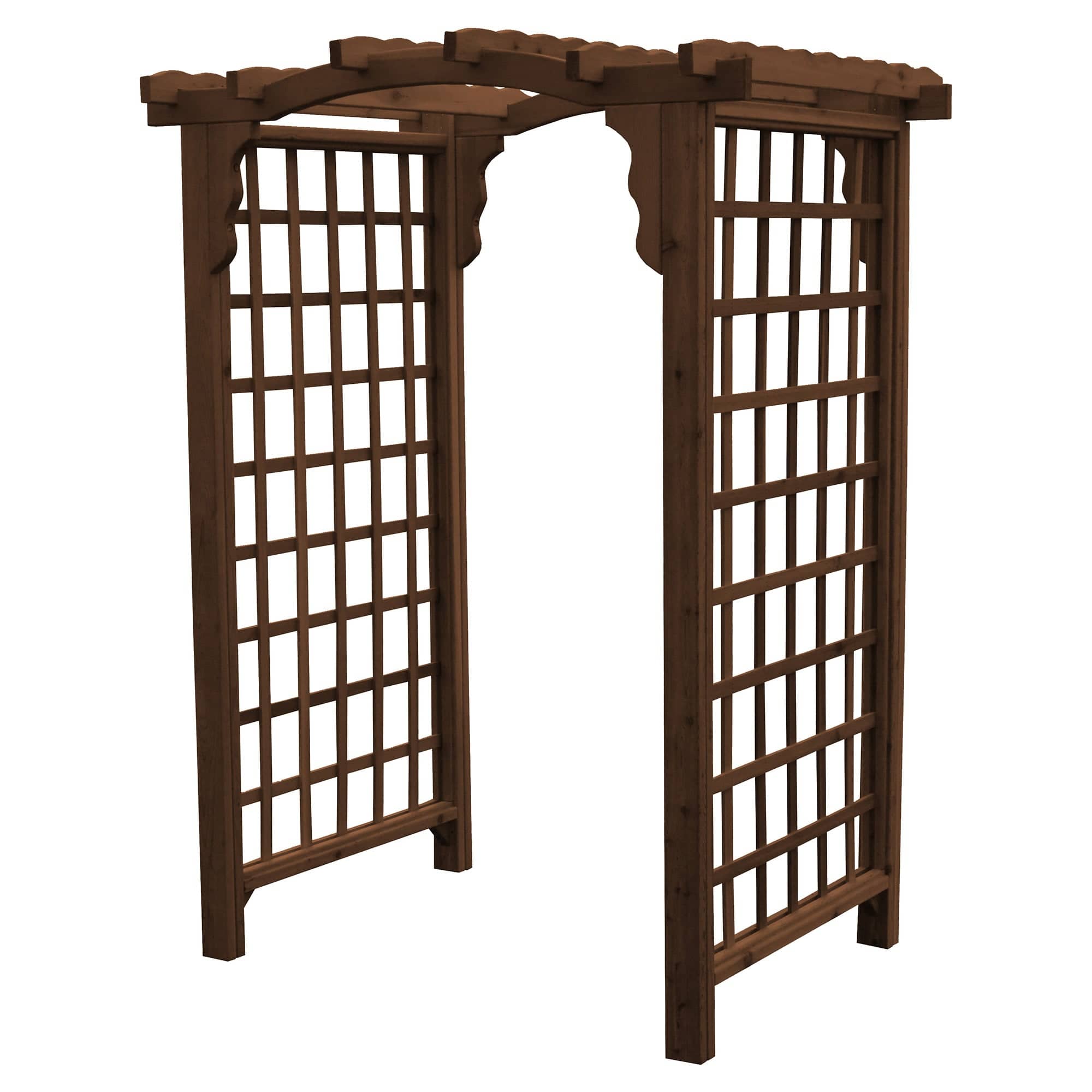 Heritage Lawncraft Georgetown Pressure Treated Wood Garden Arbor
