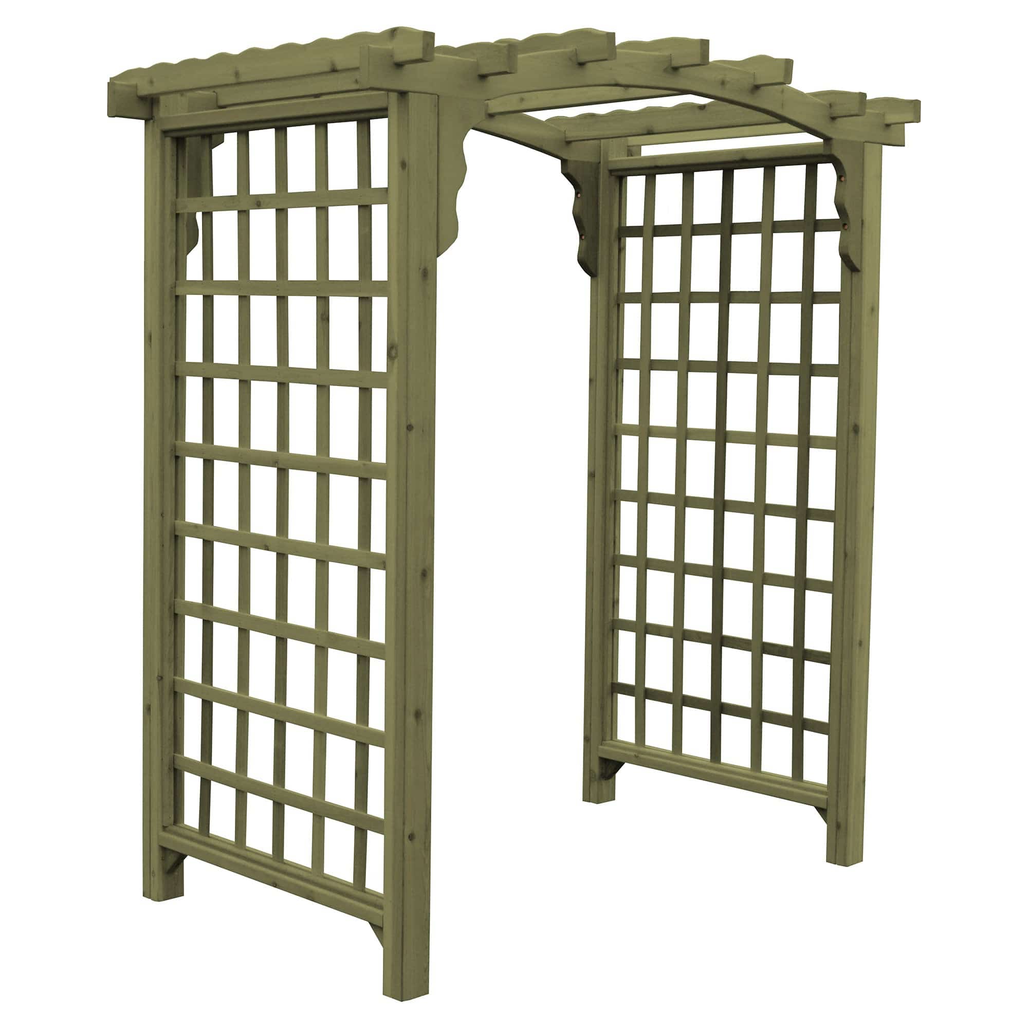 Heritage Lawncraft Georgetown Cedar Garden Arbor