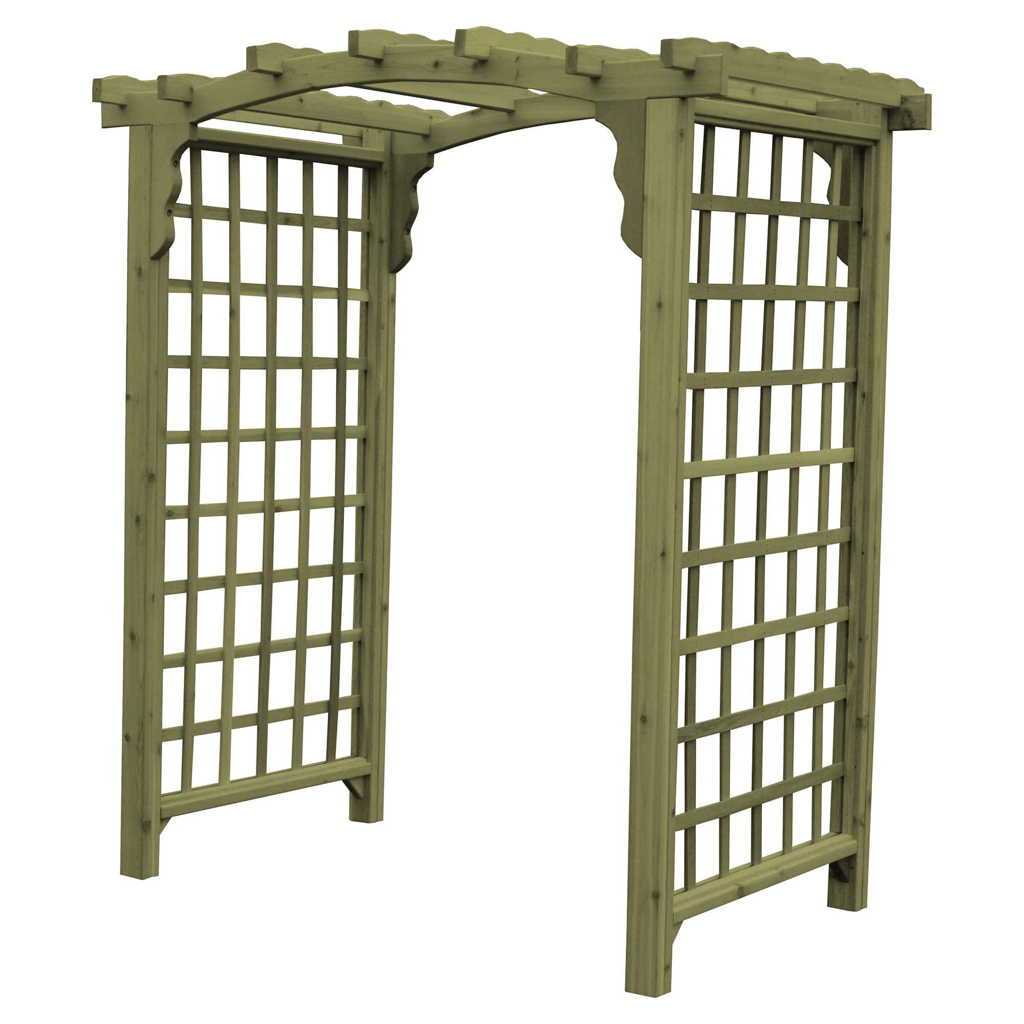 Heritage Lawncraft Georgetown Cedar Garden Arbor