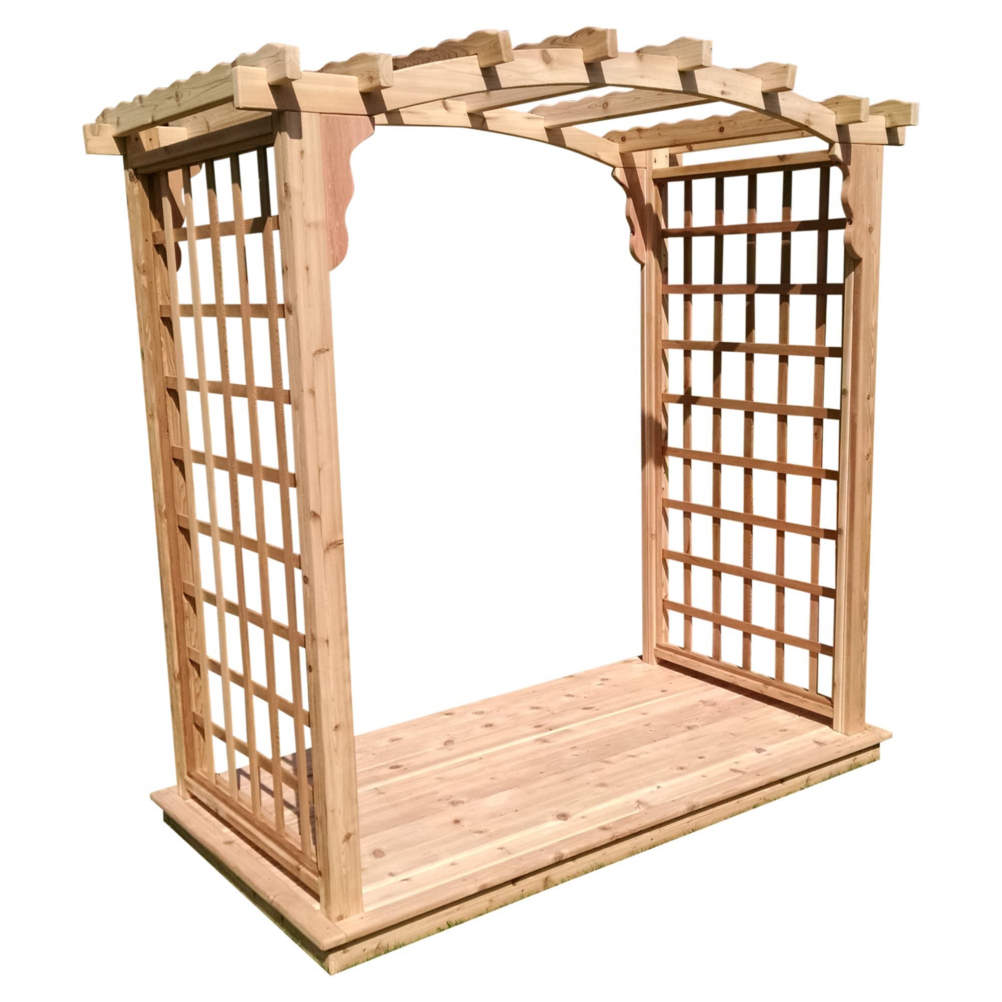 Heritage Lawncraft Georgetown Cedar Garden Arbor