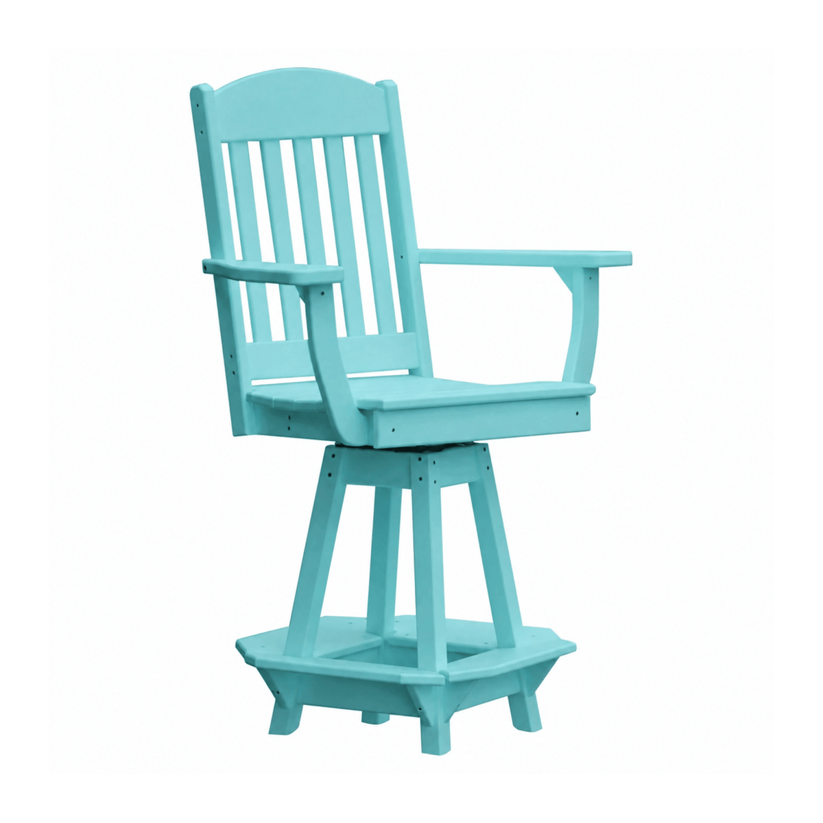 Keystone Amish Co. Classic Poly Counter Height Swivel Chair