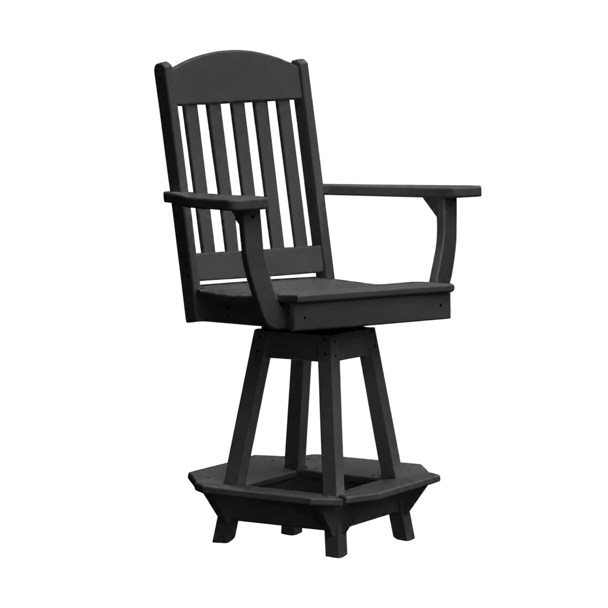 Keystone Amish Co. Classic Poly Counter Height Swivel Chair