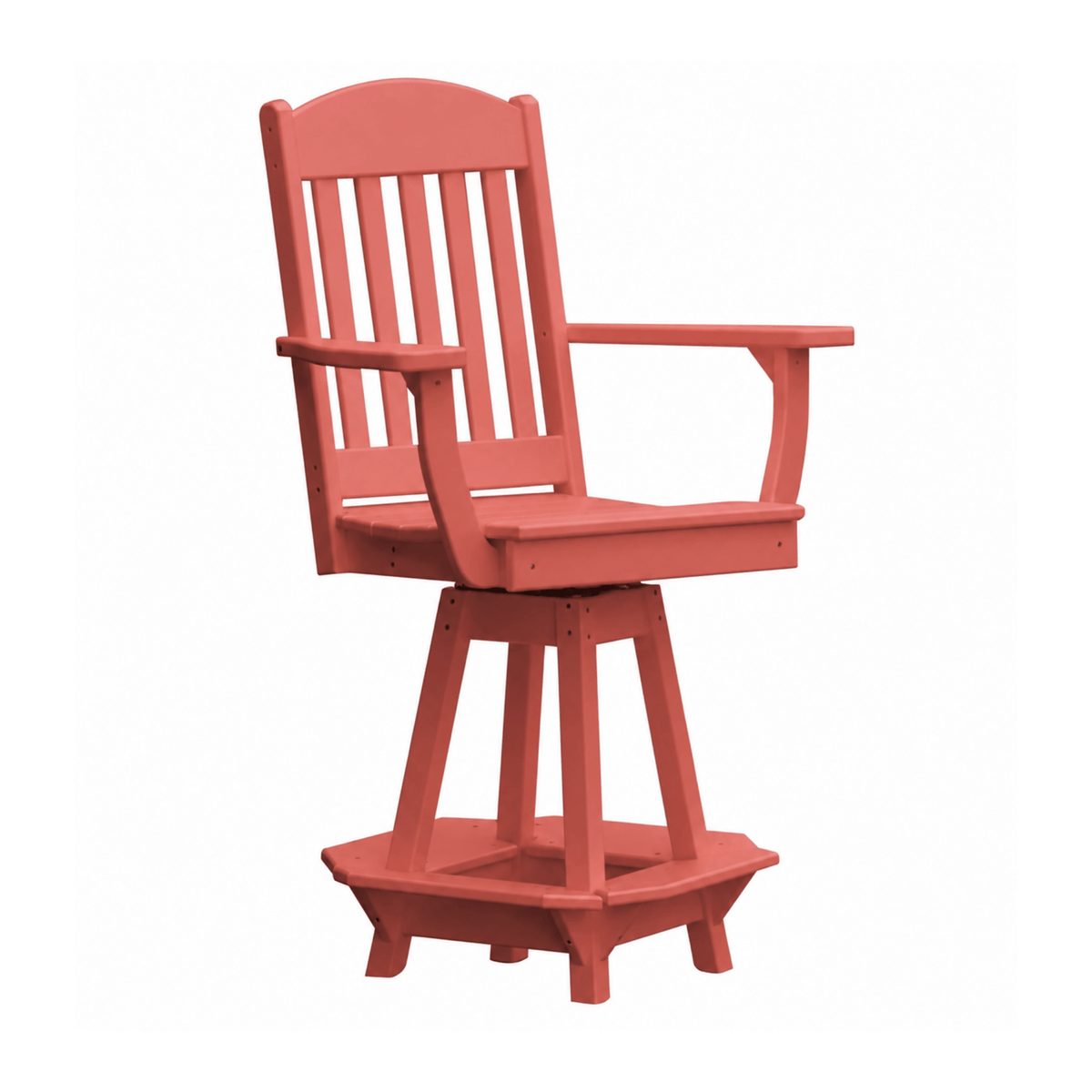 Keystone Amish Co. Classic Poly Counter Height Swivel Chair