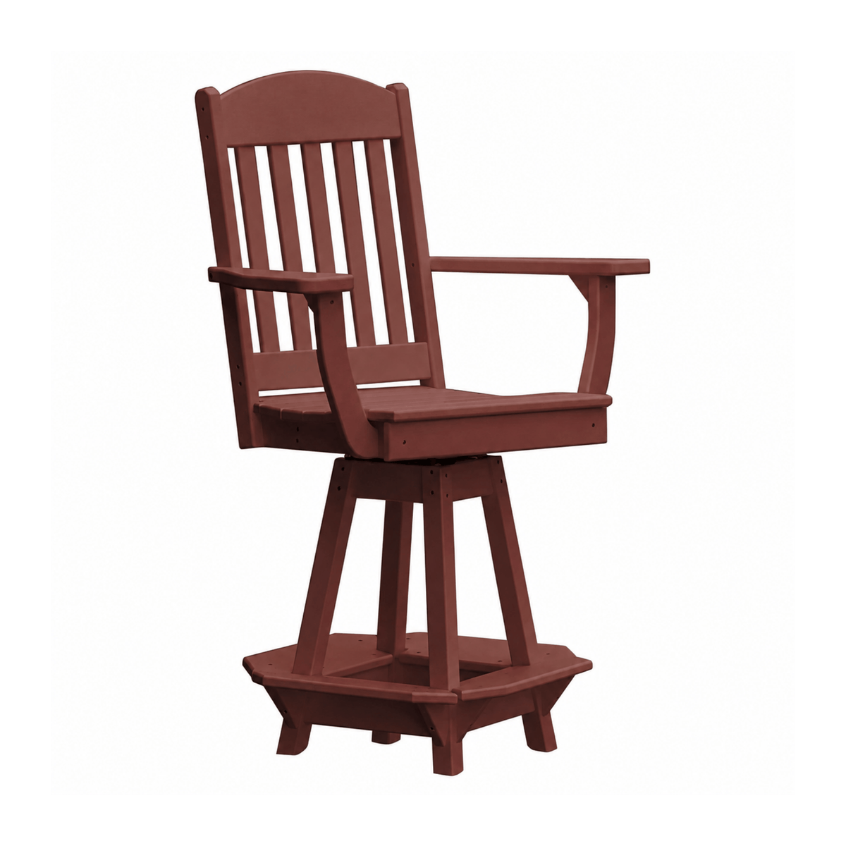 Keystone Amish Co. Classic Poly Counter Height Swivel Chair