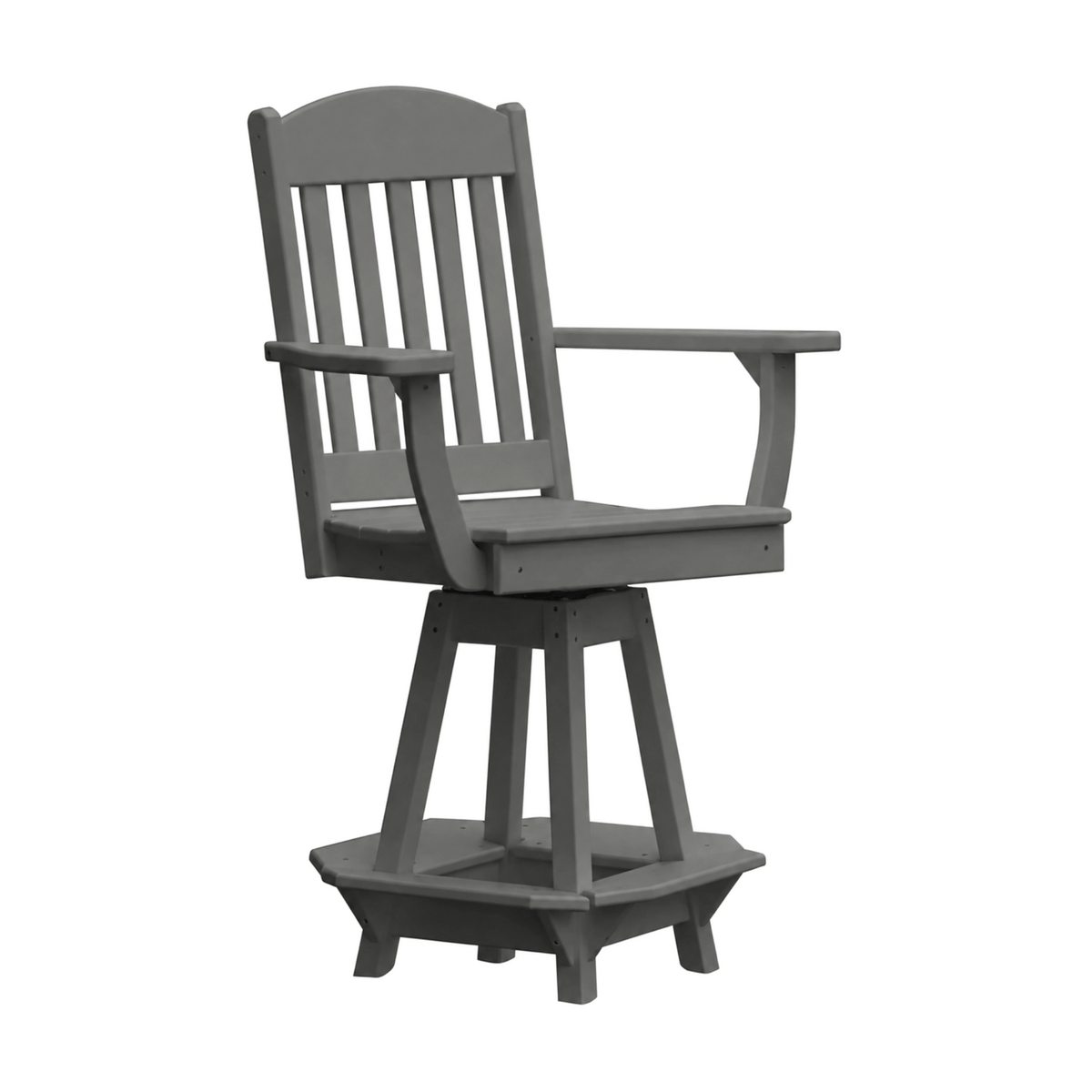 Keystone Amish Co. Classic Poly Counter Height Swivel Chair