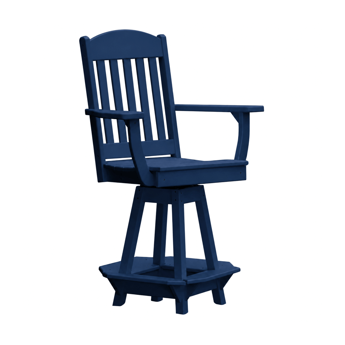 Keystone Amish Co. Classic Poly Counter Height Swivel Chair
