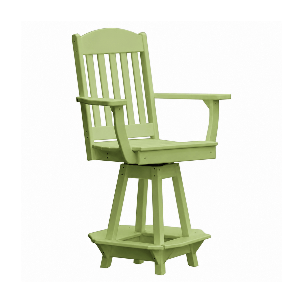 Keystone Amish Co. Classic Poly Counter Height Swivel Chair