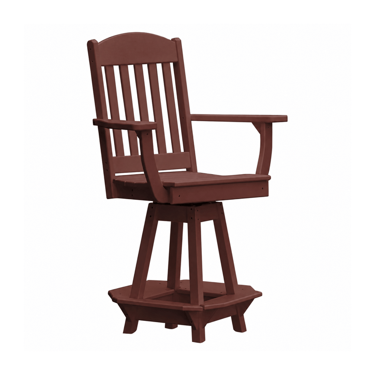Keystone Amish Co. Classic Poly Counter Height Swivel Chair