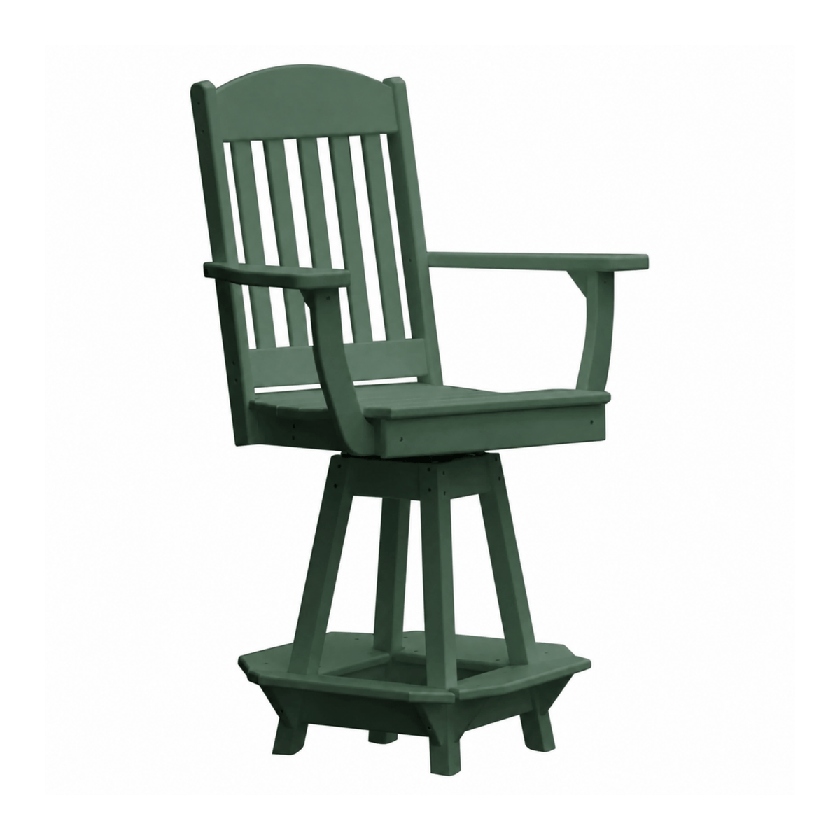 Keystone Amish Co. Classic Poly Counter Height Swivel Chair