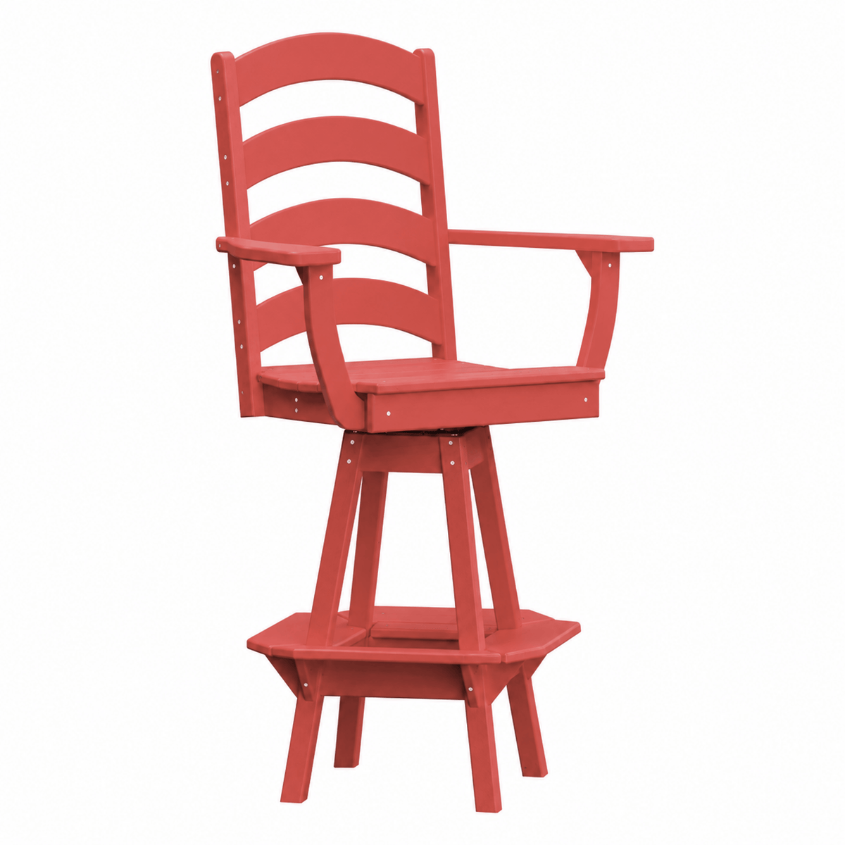 Keystone Amish Co. Josie Poly Composite Swivel Bar Chair