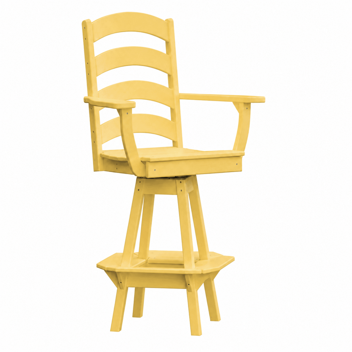 Keystone Amish Co. Josie Poly Composite Swivel Bar Chair