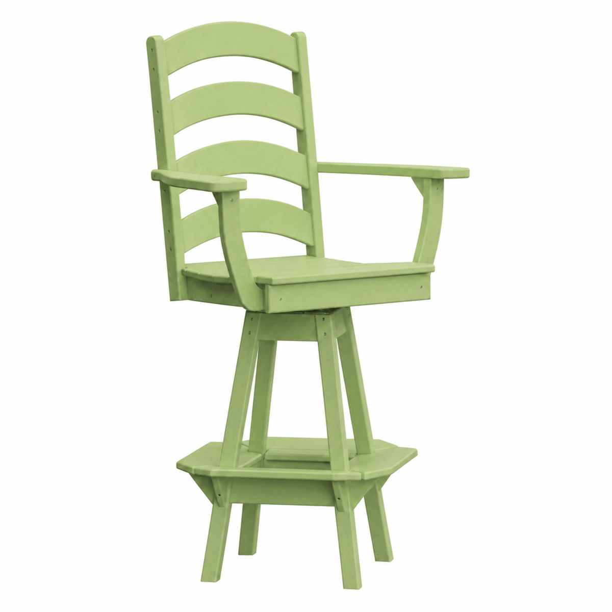 Keystone Amish Co. Josie Poly Composite Swivel Bar Chair