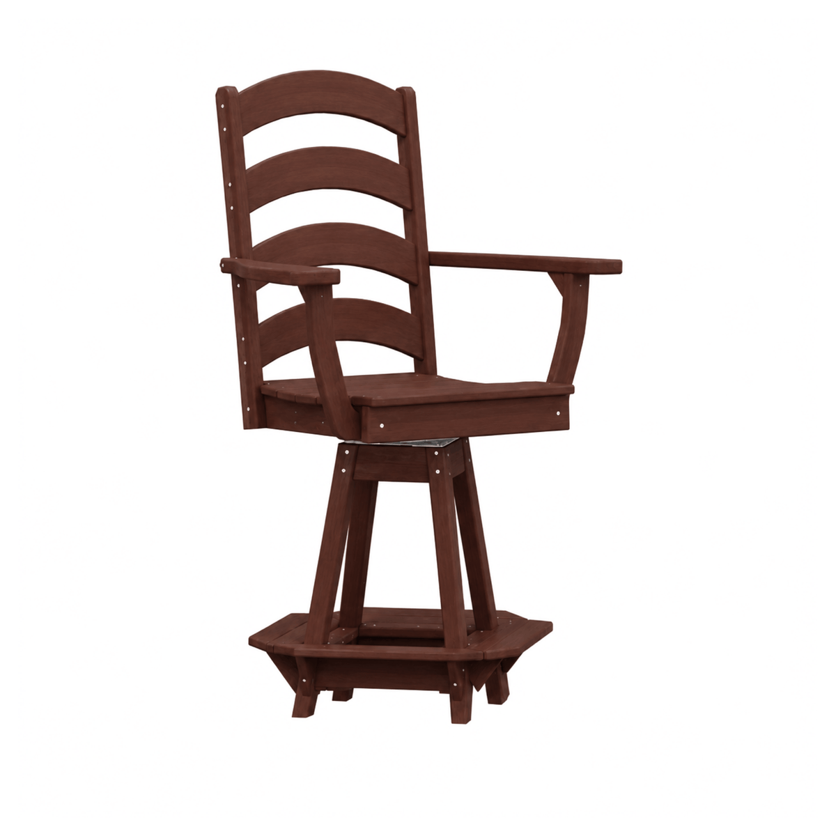 Keystone Amish Co. Josie Poly Counter Height Swivel Chair