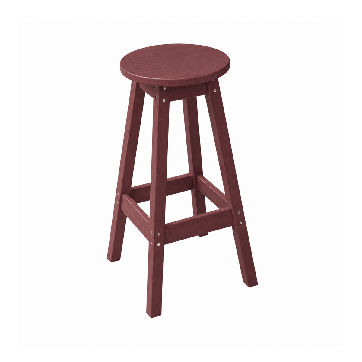 Keystone Amish Co. Poly Composite Round Bar Stool