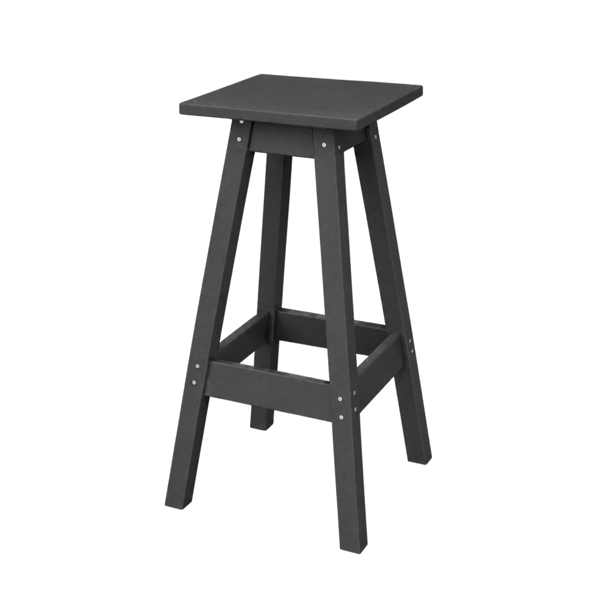 Keystone Amish Co. Poly Square Outdoor Bar Stool