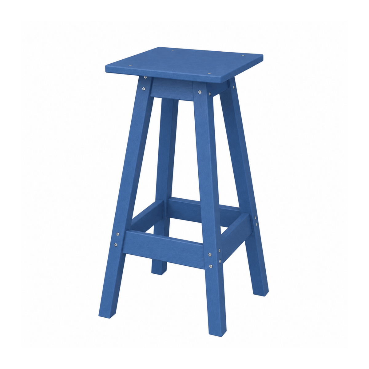 Keystone Amish Co. Poly Square Outdoor Bar Stool