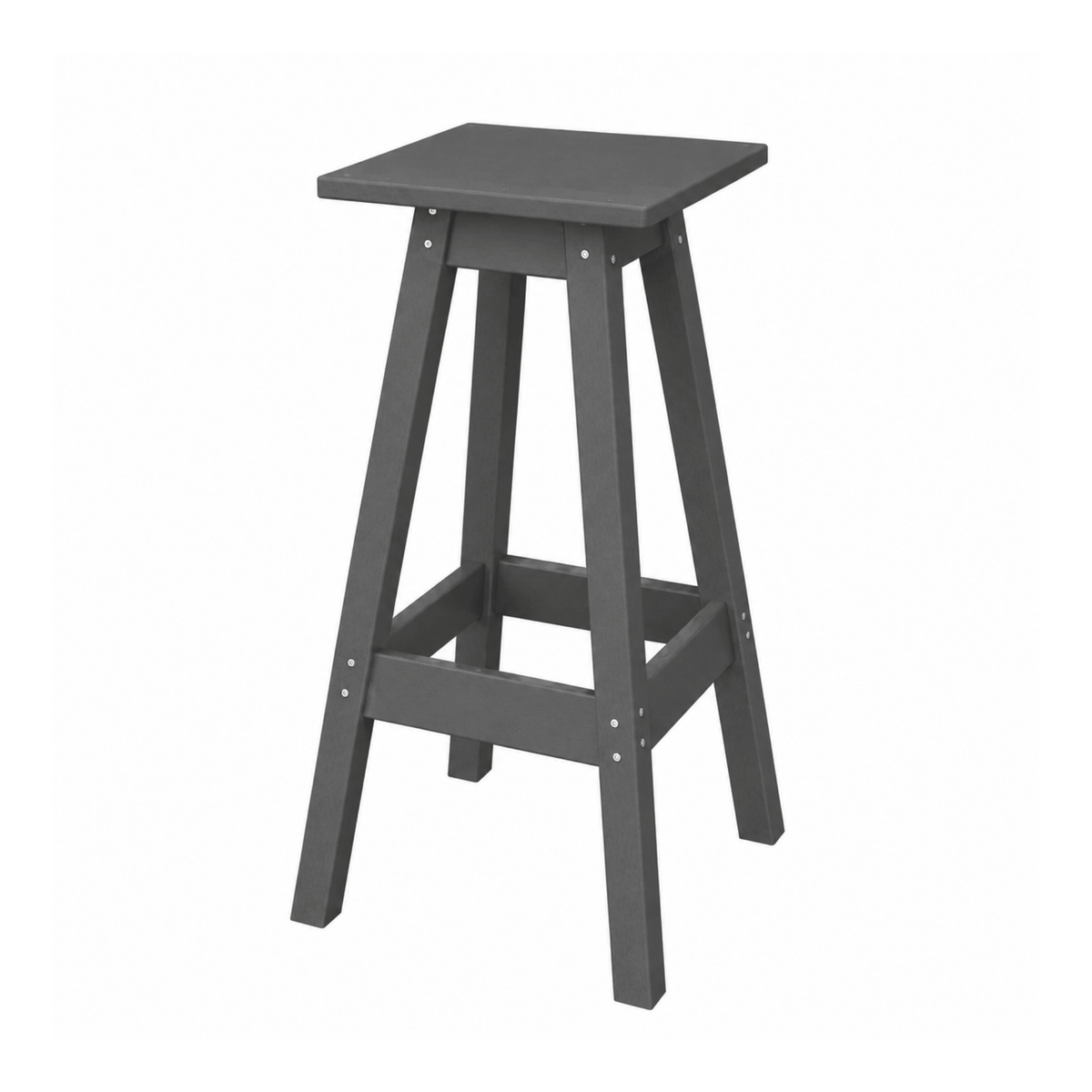 Keystone Amish Co. Poly Square Outdoor Bar Stool