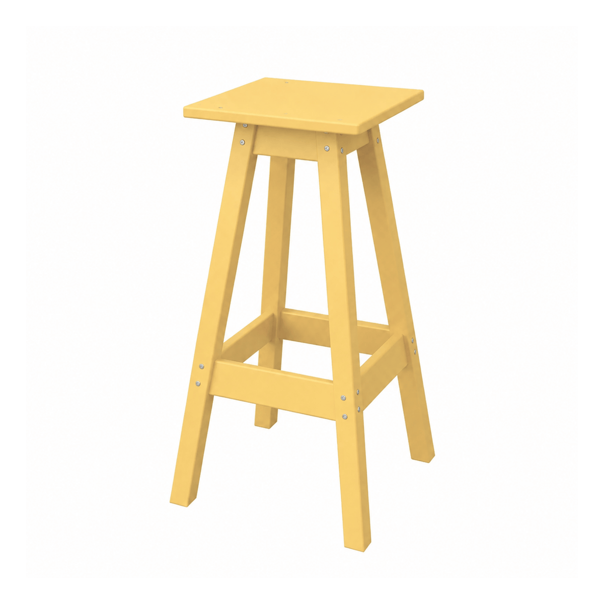 Keystone Amish Co. Poly Square Outdoor Bar Stool