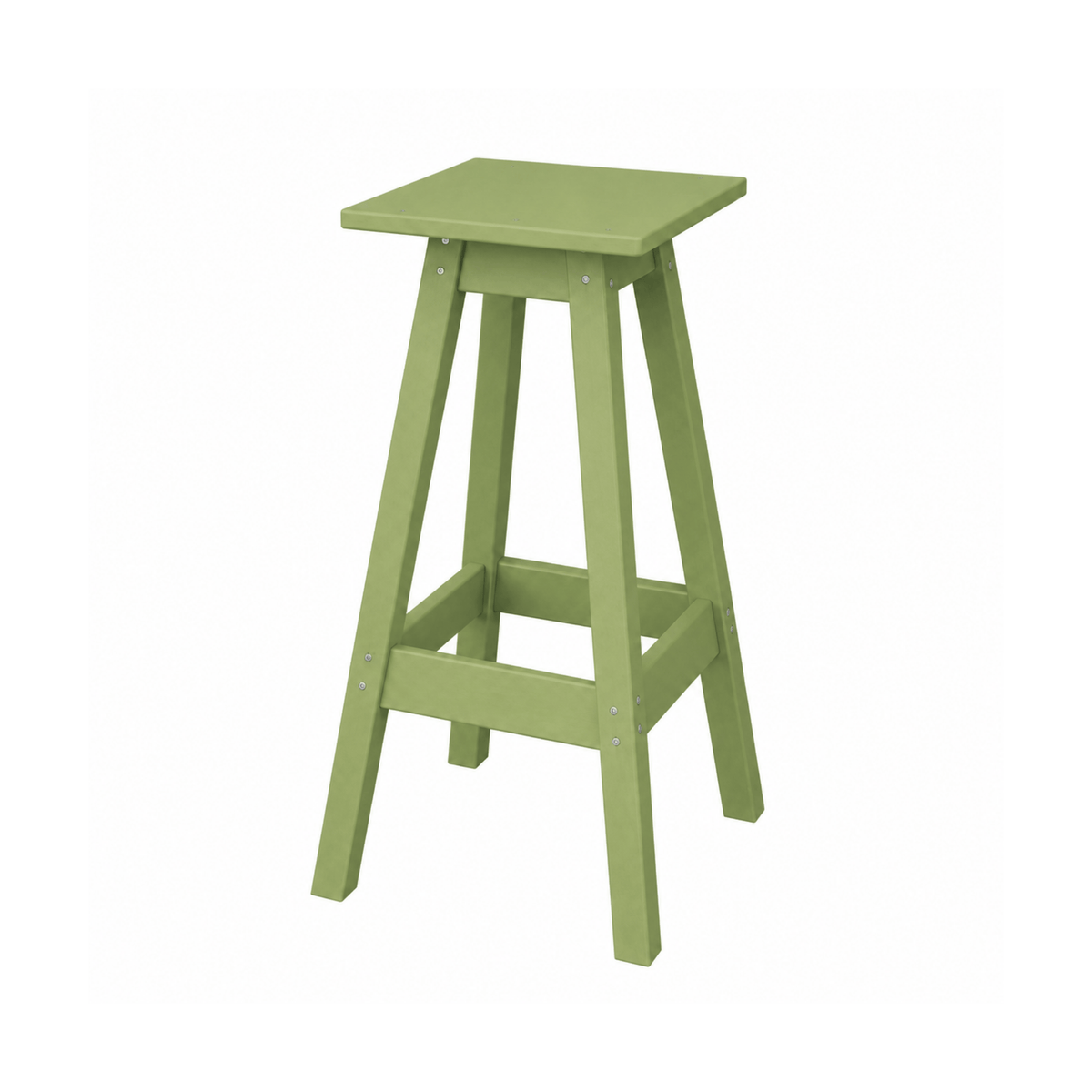 Keystone Amish Co. Poly Square Outdoor Bar Stool