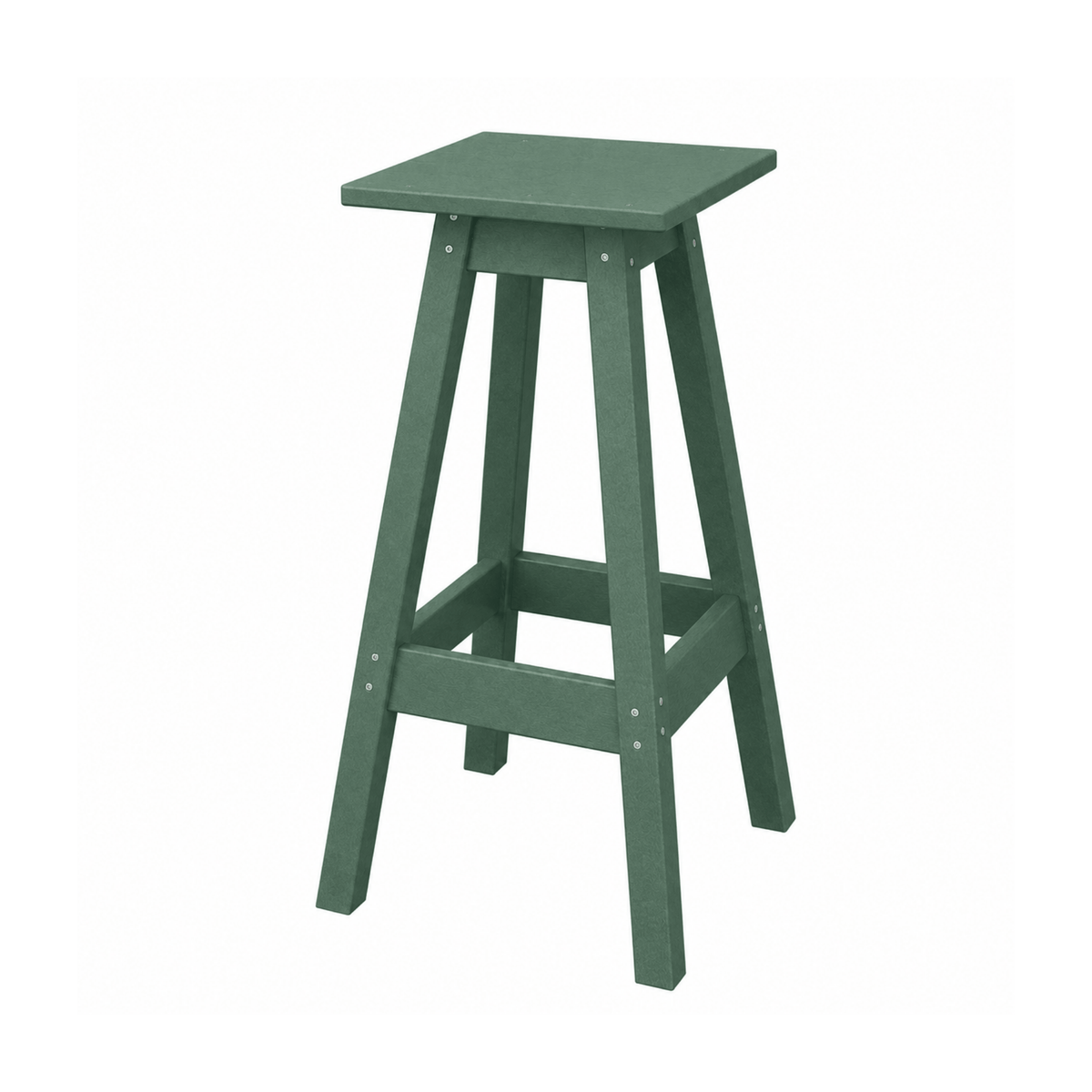 Keystone Amish Co. Poly Square Outdoor Bar Stool