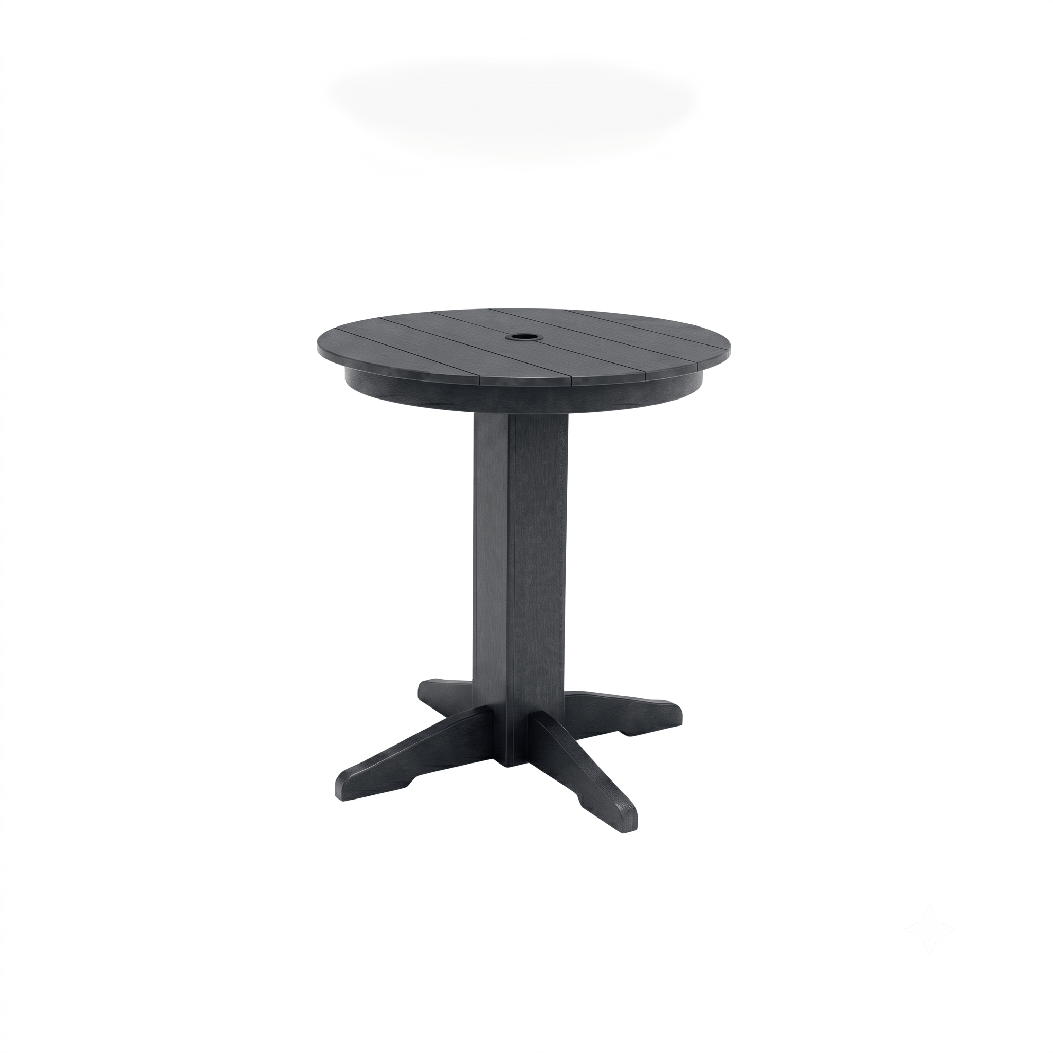 Keystone Amish Co. Round Poly Lumber Counter Height Dining Table