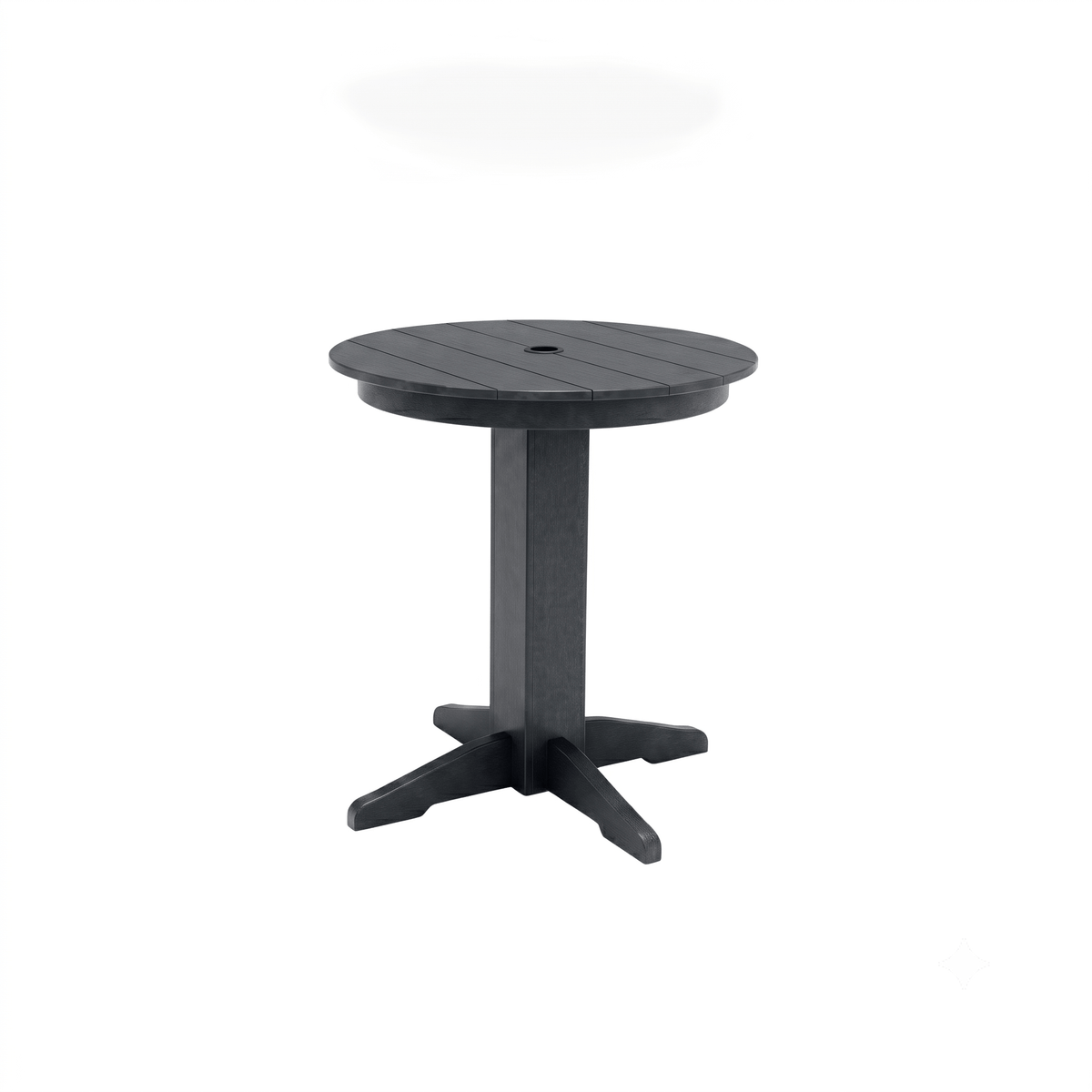 Keystone Amish Co. Round Poly Lumber Counter Height Dining Table