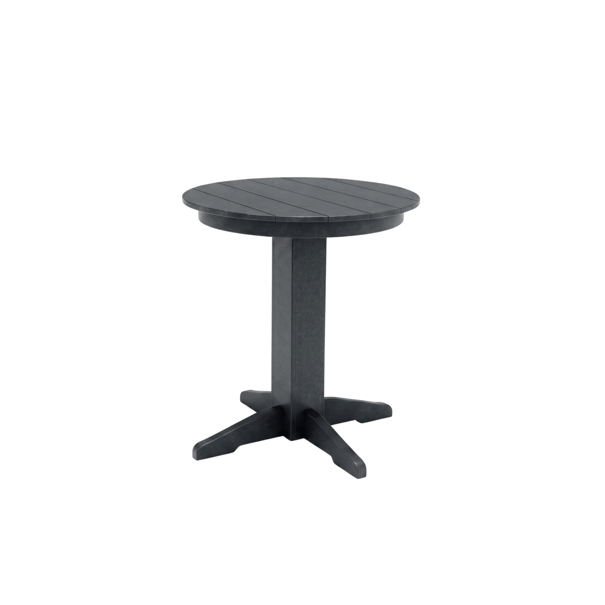 Keystone Amish Co. Round Poly Lumber Counter Height Dining Table