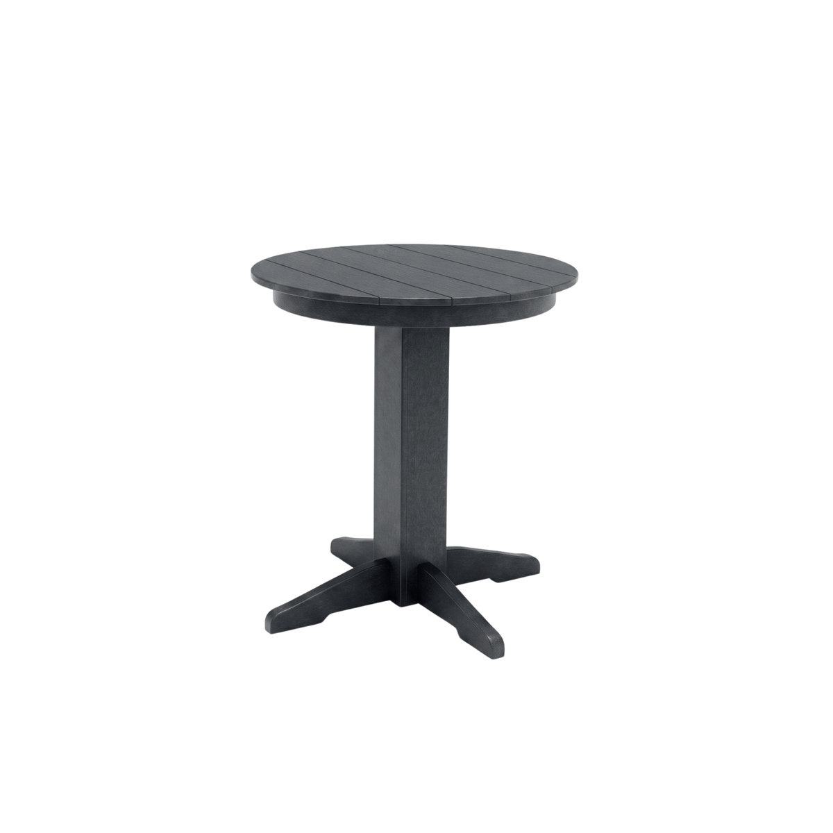 Keystone Amish Co. Round Poly Lumber Counter Height Dining Table