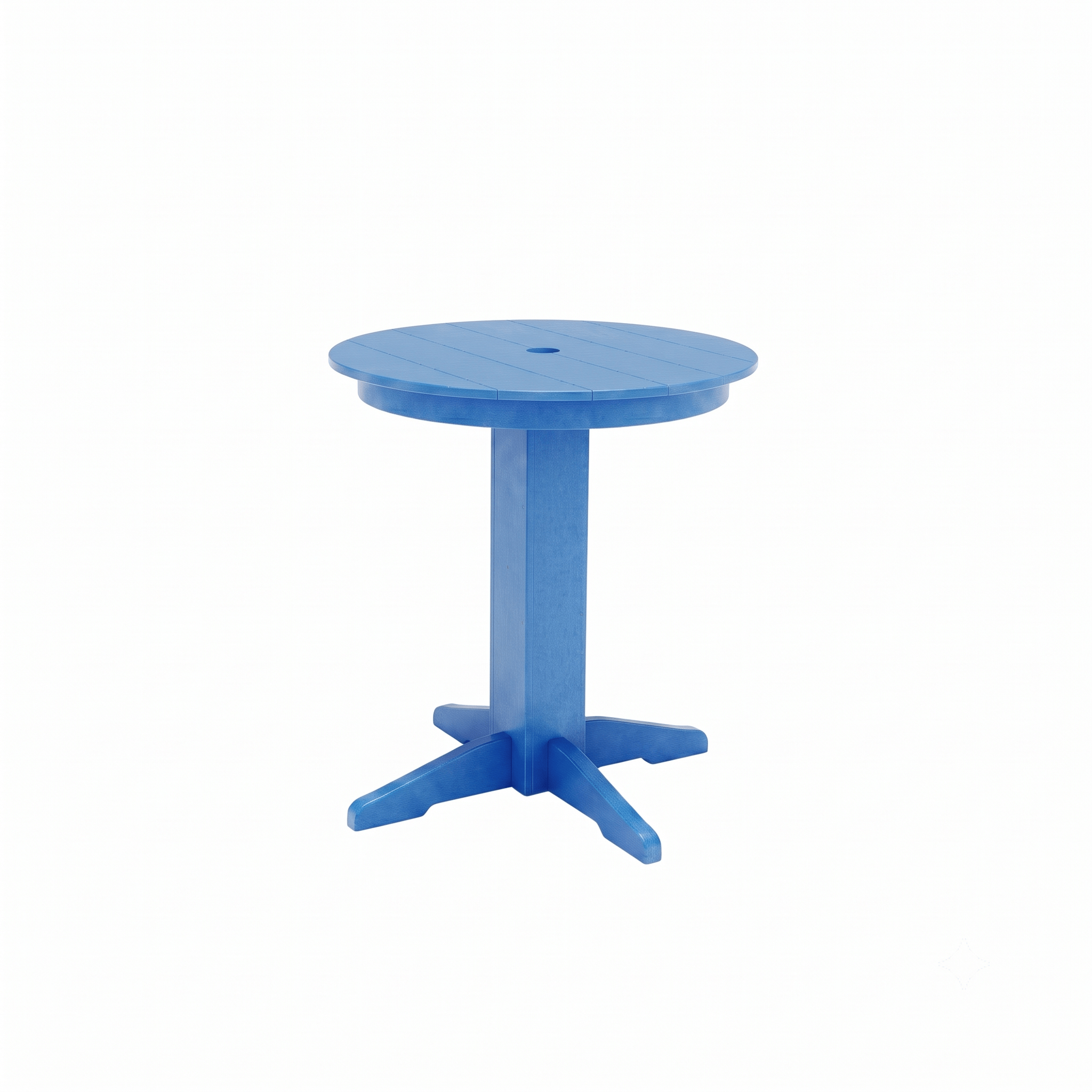 Keystone Amish Co. Round Poly Lumber Counter Height Dining Table
