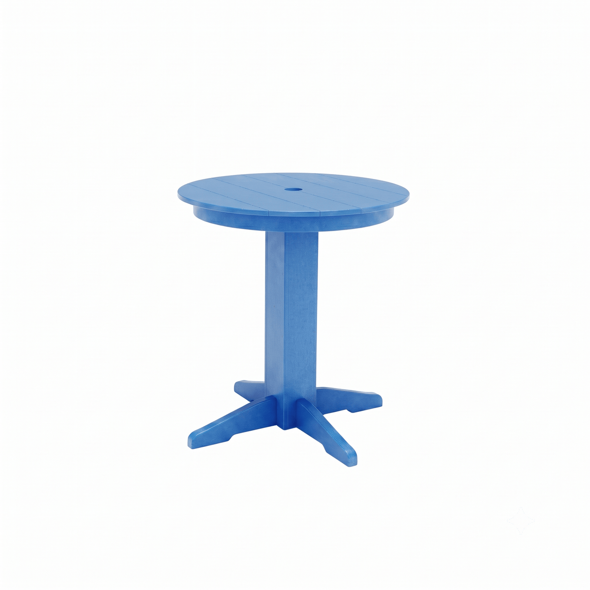 Keystone Amish Co. Round Poly Lumber Counter Height Dining Table