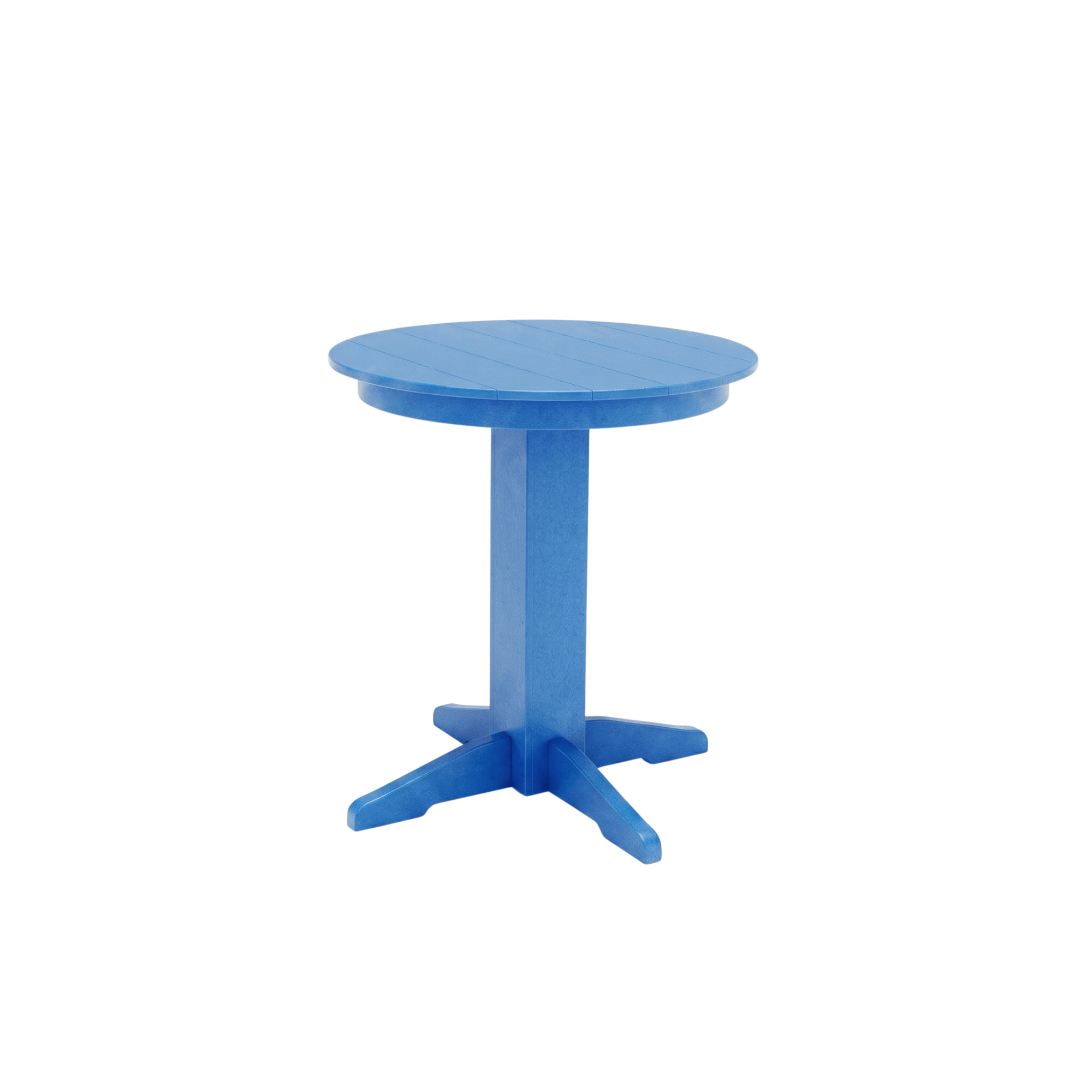 Keystone Amish Co. Round Poly Lumber Counter Height Dining Table