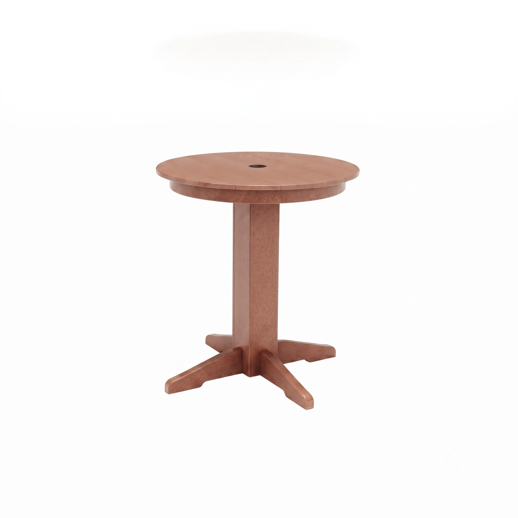 Keystone Amish Co. Round Poly Lumber Counter Height Dining Table