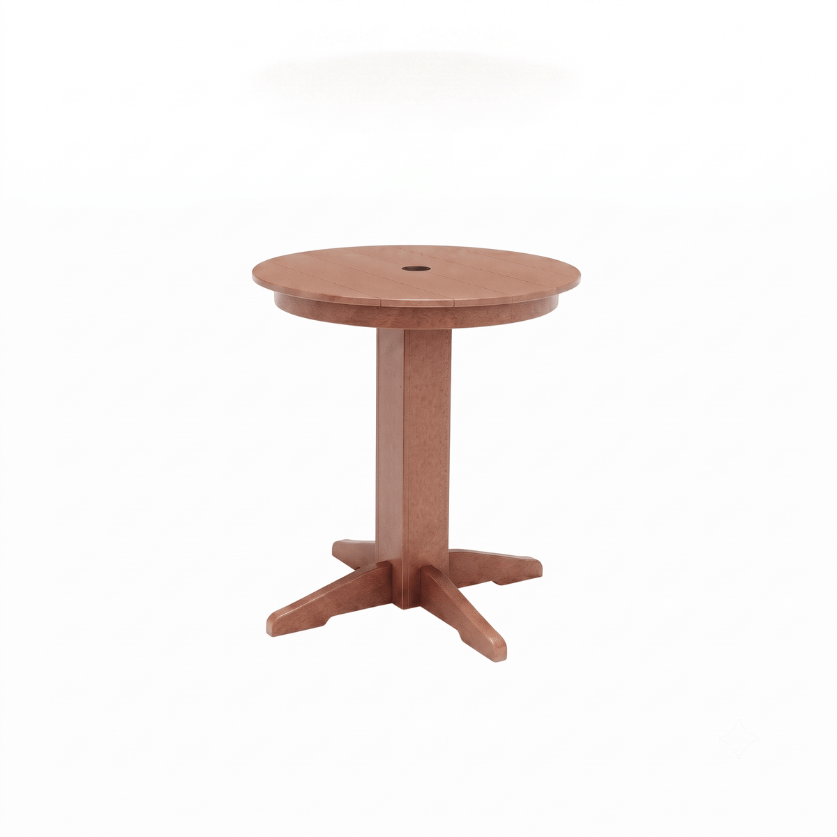 Keystone Amish Co. Round Poly Lumber Counter Height Dining Table