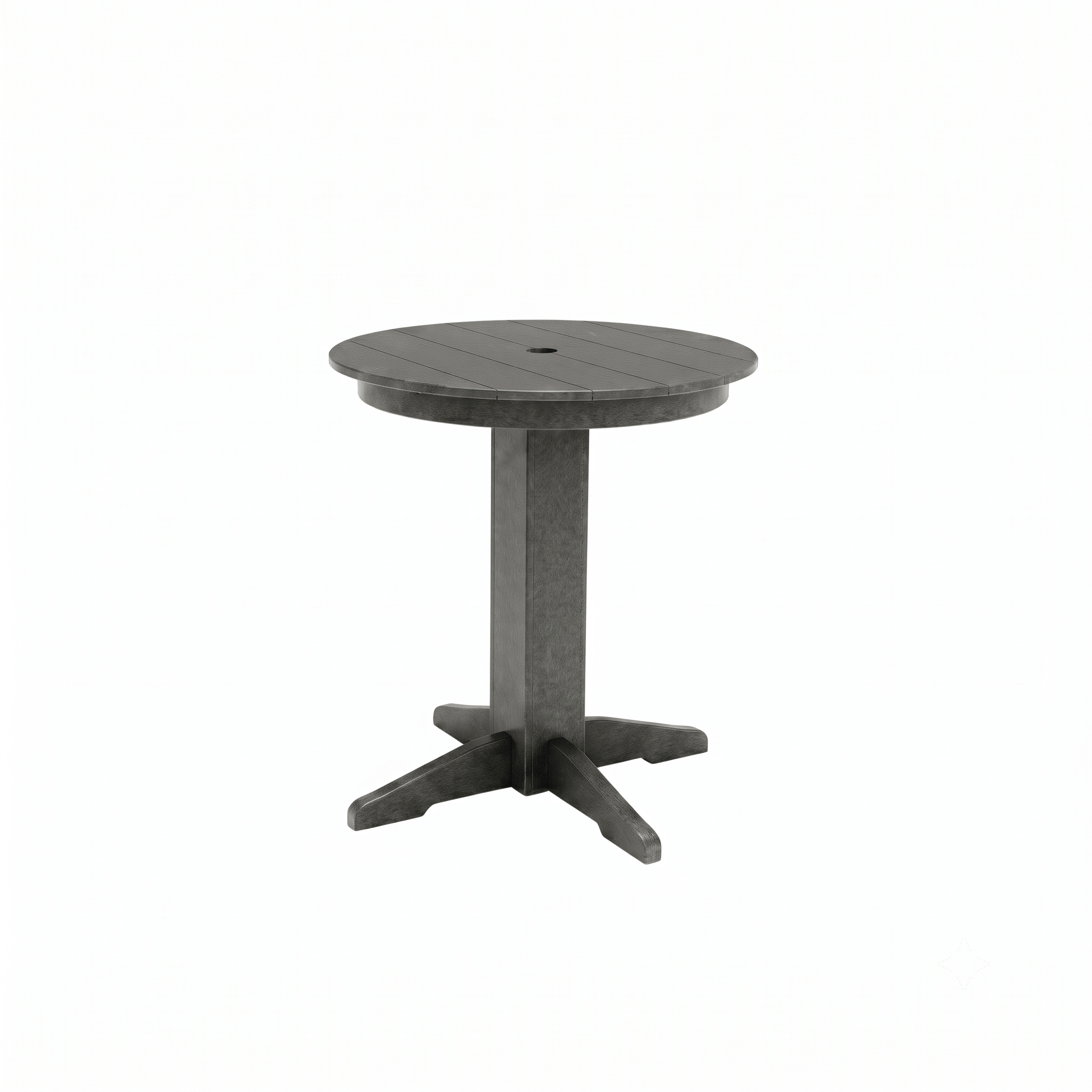 Keystone Amish Co. Round Poly Lumber Counter Height Dining Table