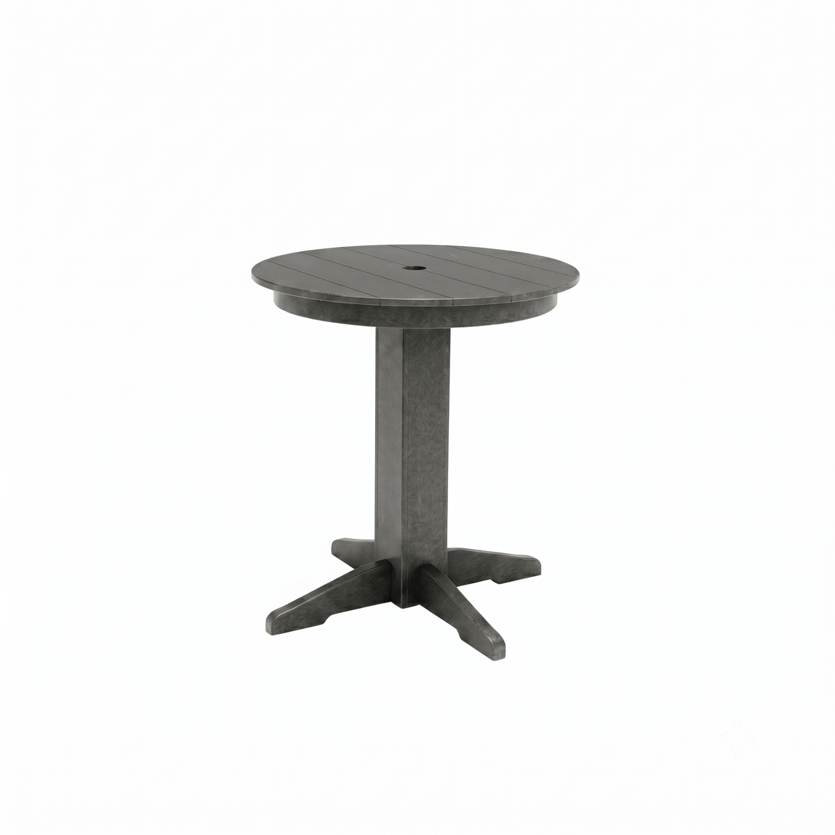 Keystone Amish Co. Round Poly Lumber Counter Height Dining Table