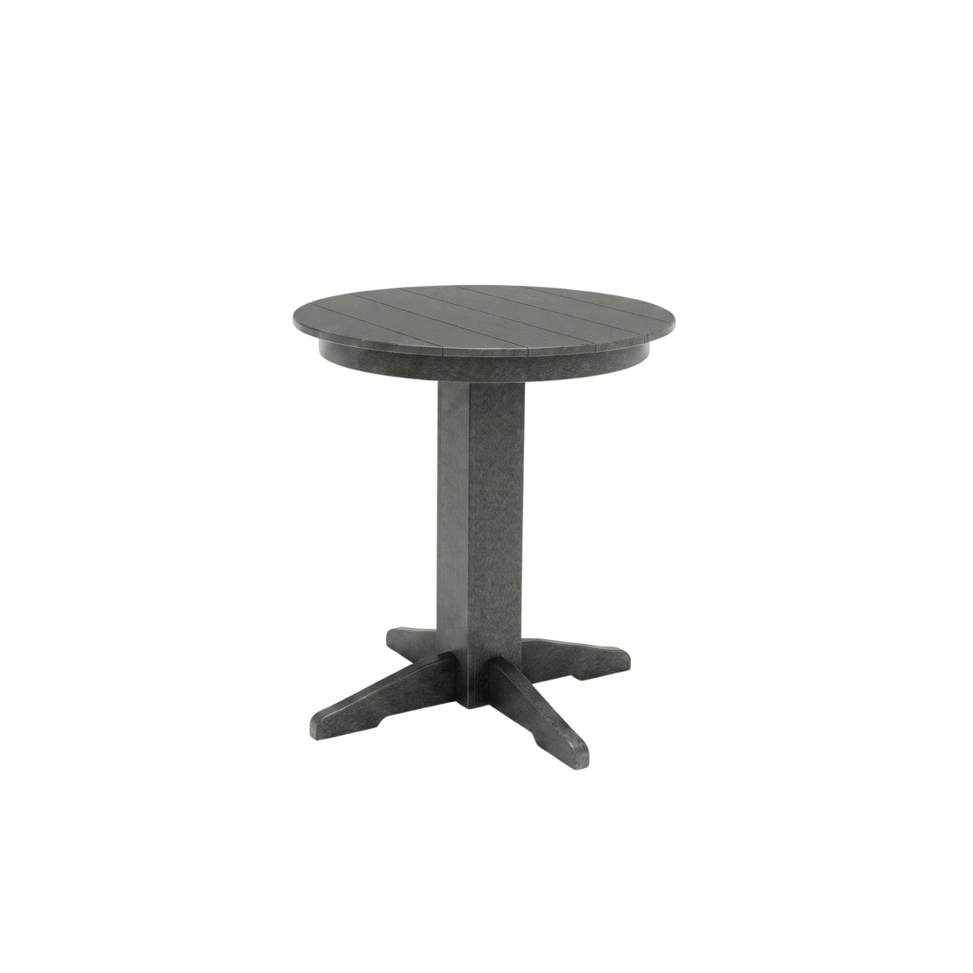 Keystone Amish Co. Round Poly Lumber Counter Height Dining Table