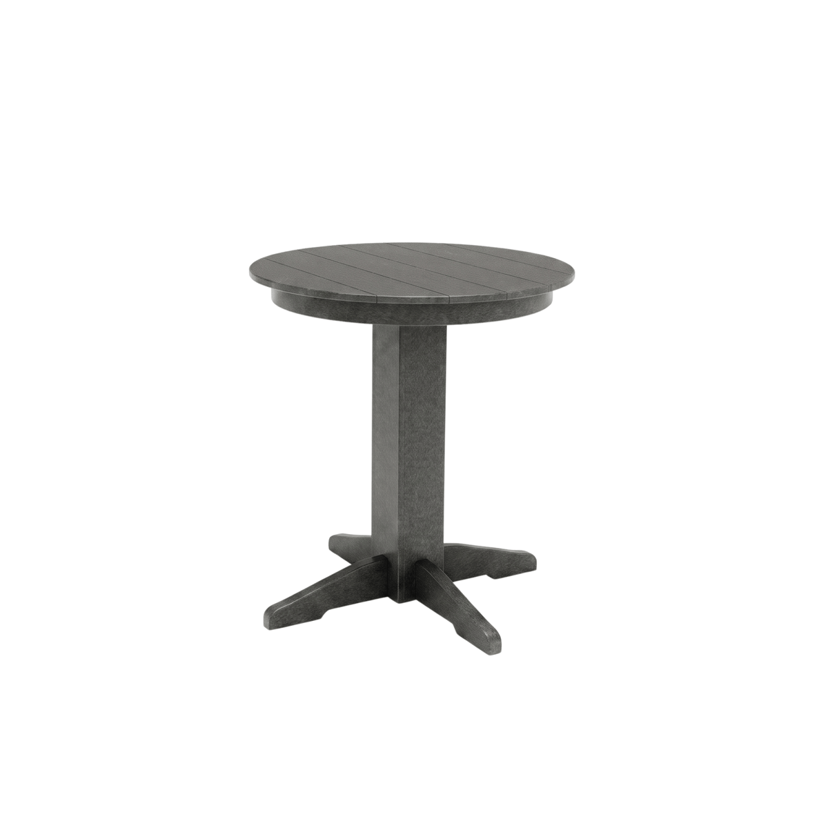 Keystone Amish Co. Round Poly Lumber Counter Height Dining Table