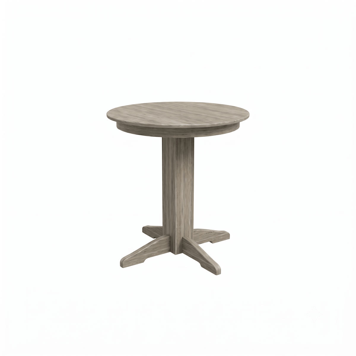 Keystone Amish Co. Round Poly Lumber Counter Height Dining Table