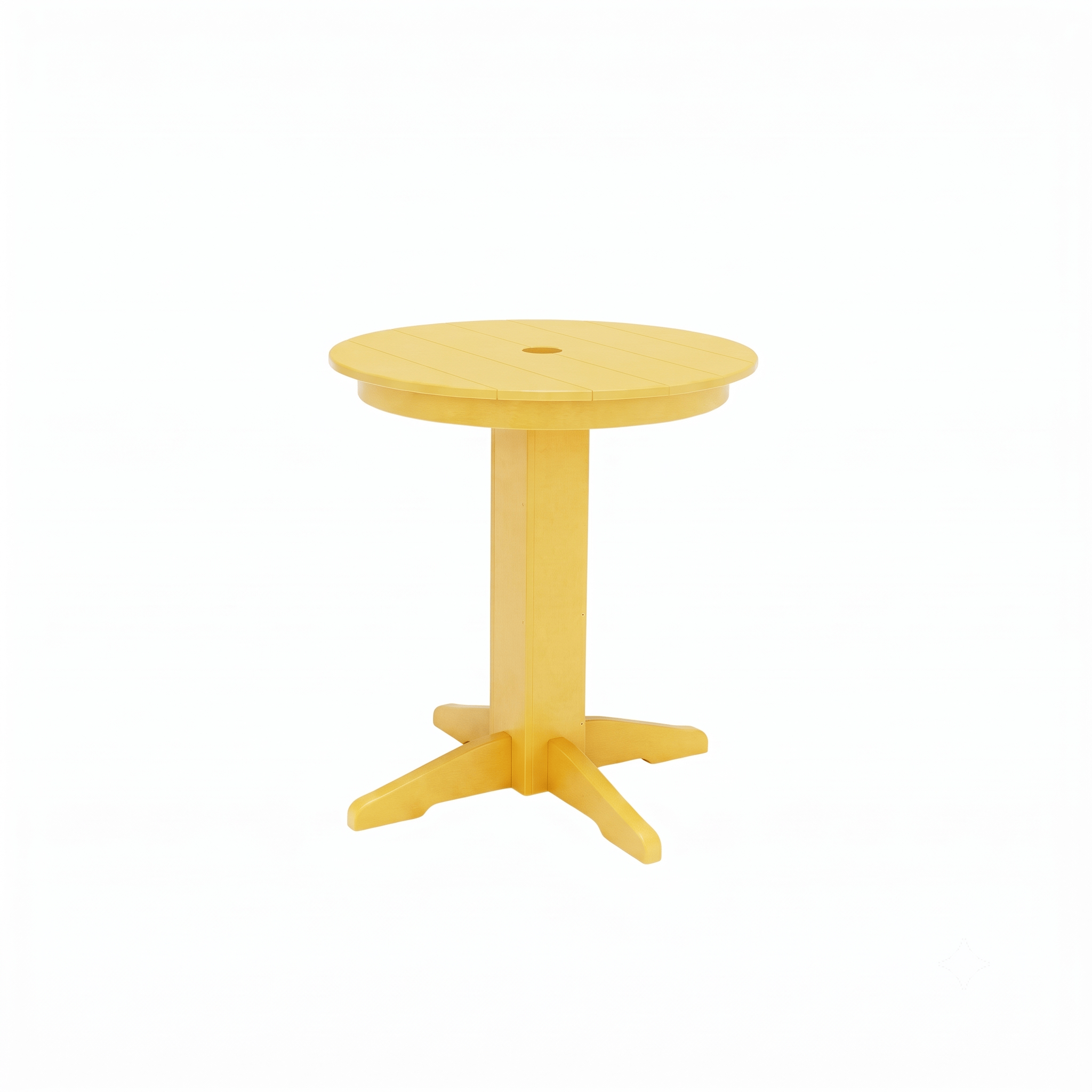 Keystone Amish Co. Round Poly Lumber Counter Height Dining Table