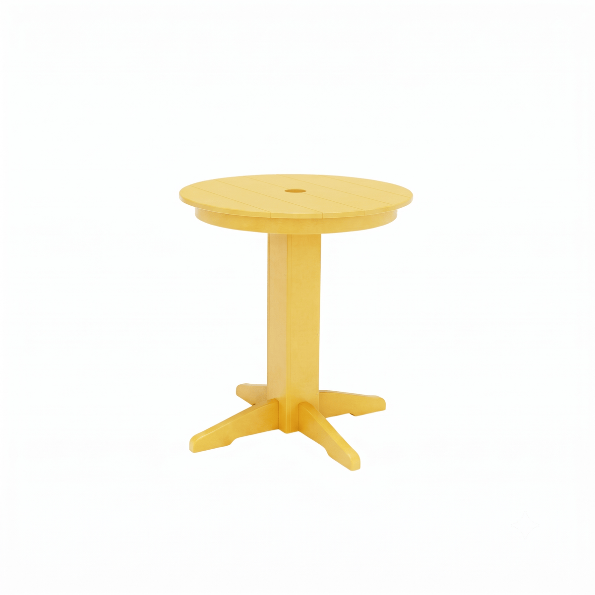 Keystone Amish Co. Round Poly Lumber Counter Height Dining Table
