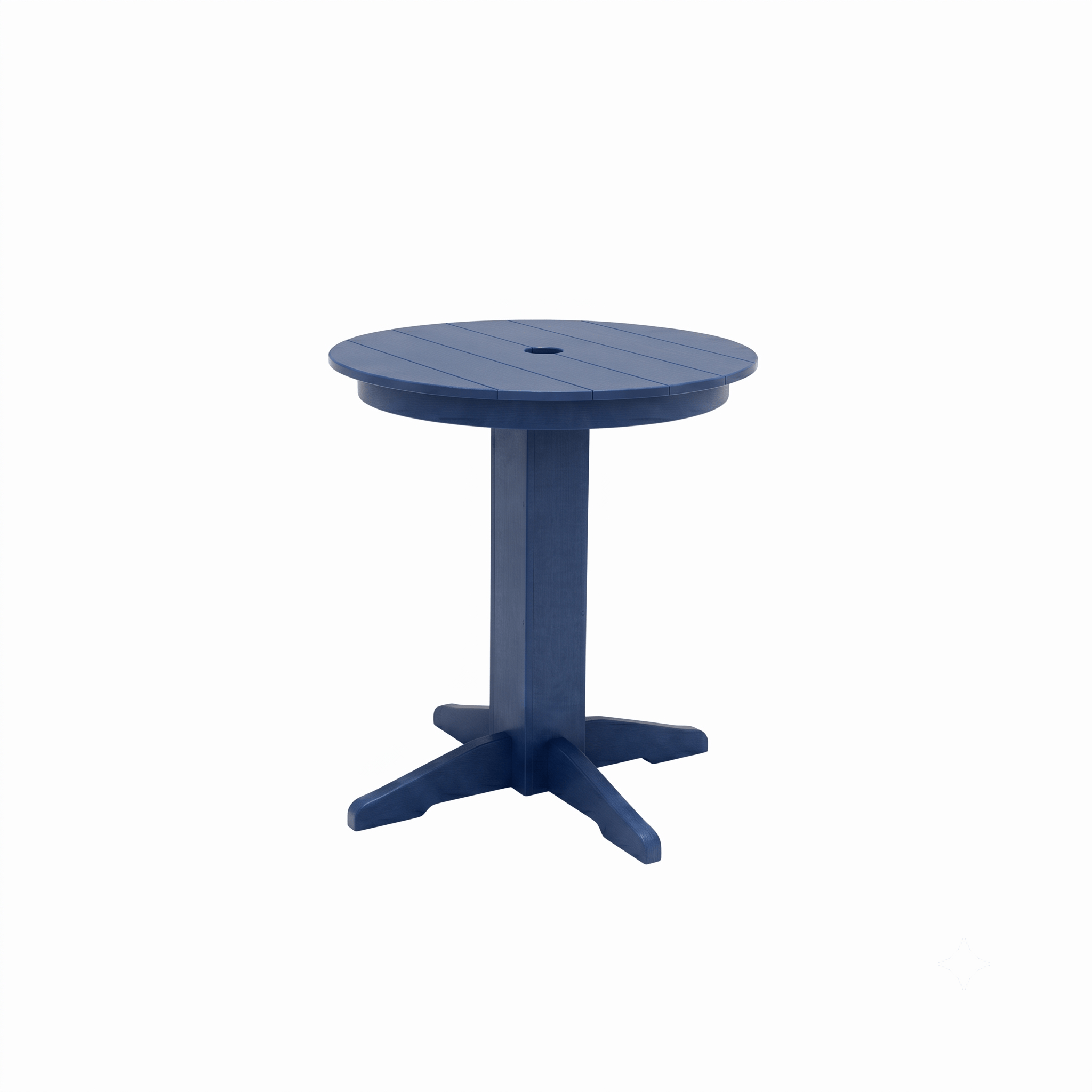 Keystone Amish Co. Round Poly Lumber Counter Height Dining Table
