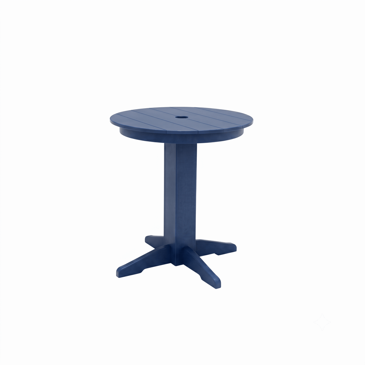 Keystone Amish Co. Round Poly Lumber Counter Height Dining Table