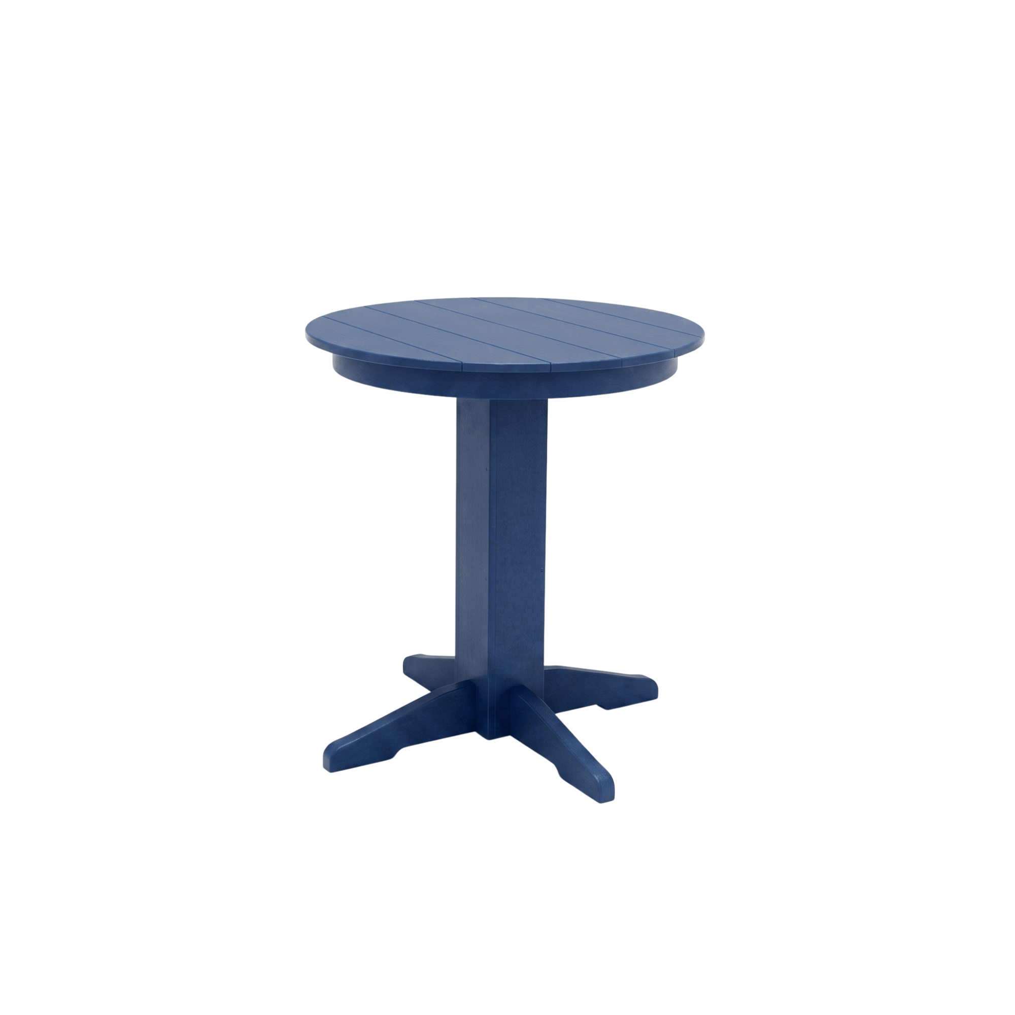 Keystone Amish Co. Round Poly Lumber Counter Height Dining Table